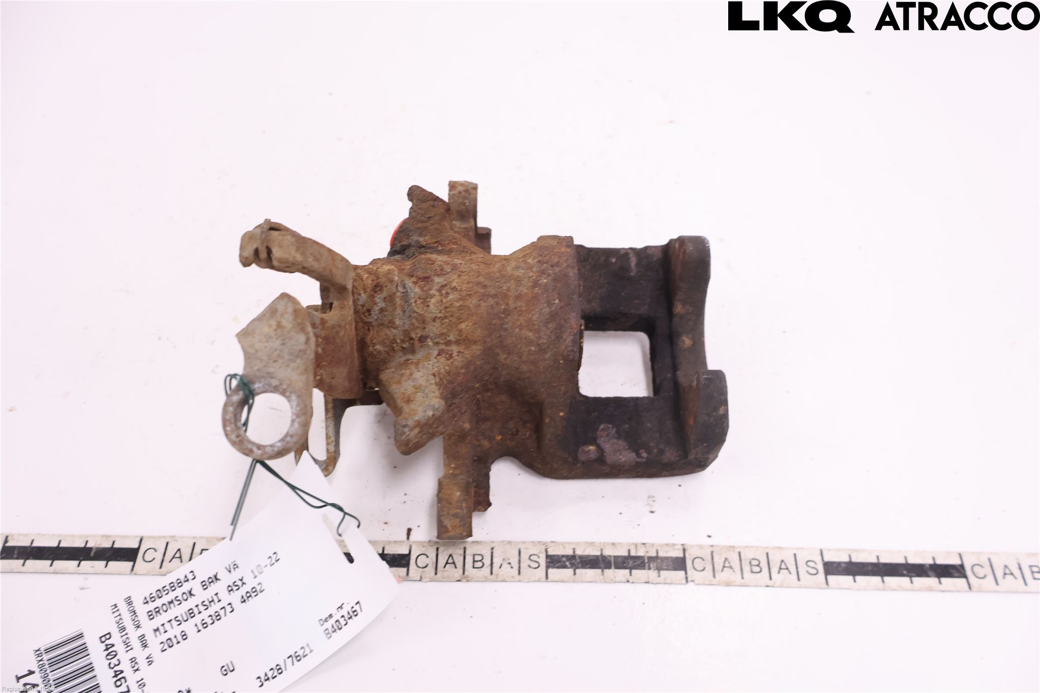 Mitsubishi ASX 10-22 Bromsok Bak Vänster