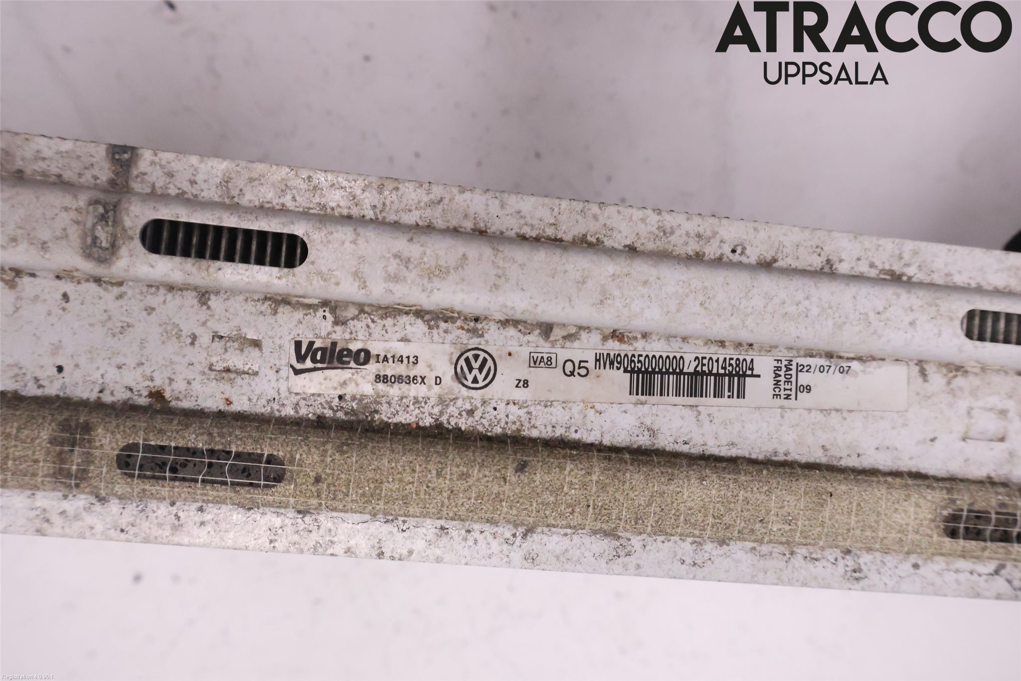 Volkswagen VW CRAFTER 06-16 Laddluft-Intercooler Kyl
