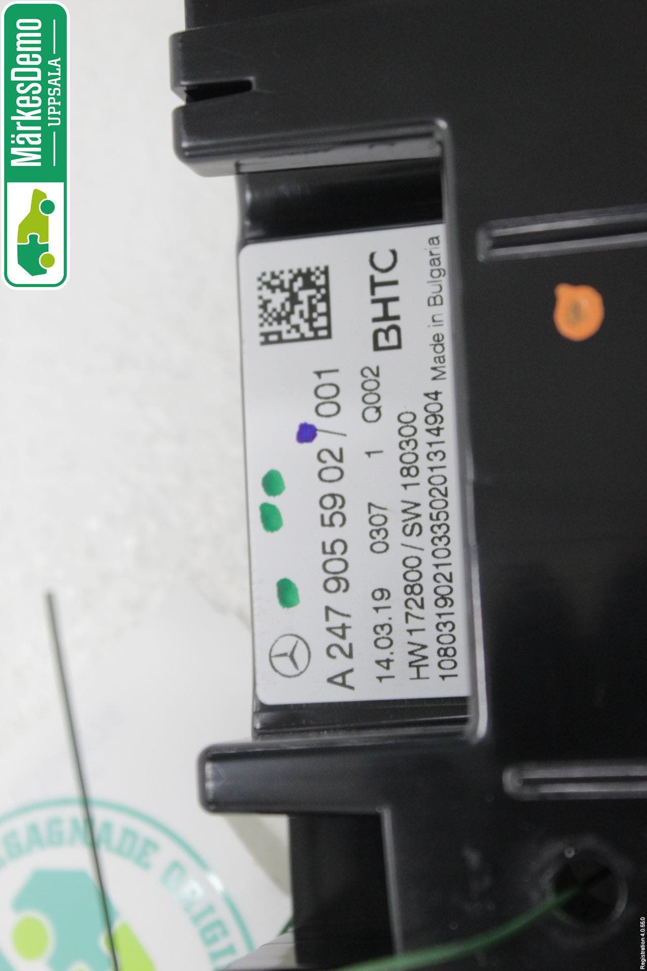 Mercedes-Benz MB B-KLASS (W246/W242) 12-19 Ac Styrenhet Ac Manöveren