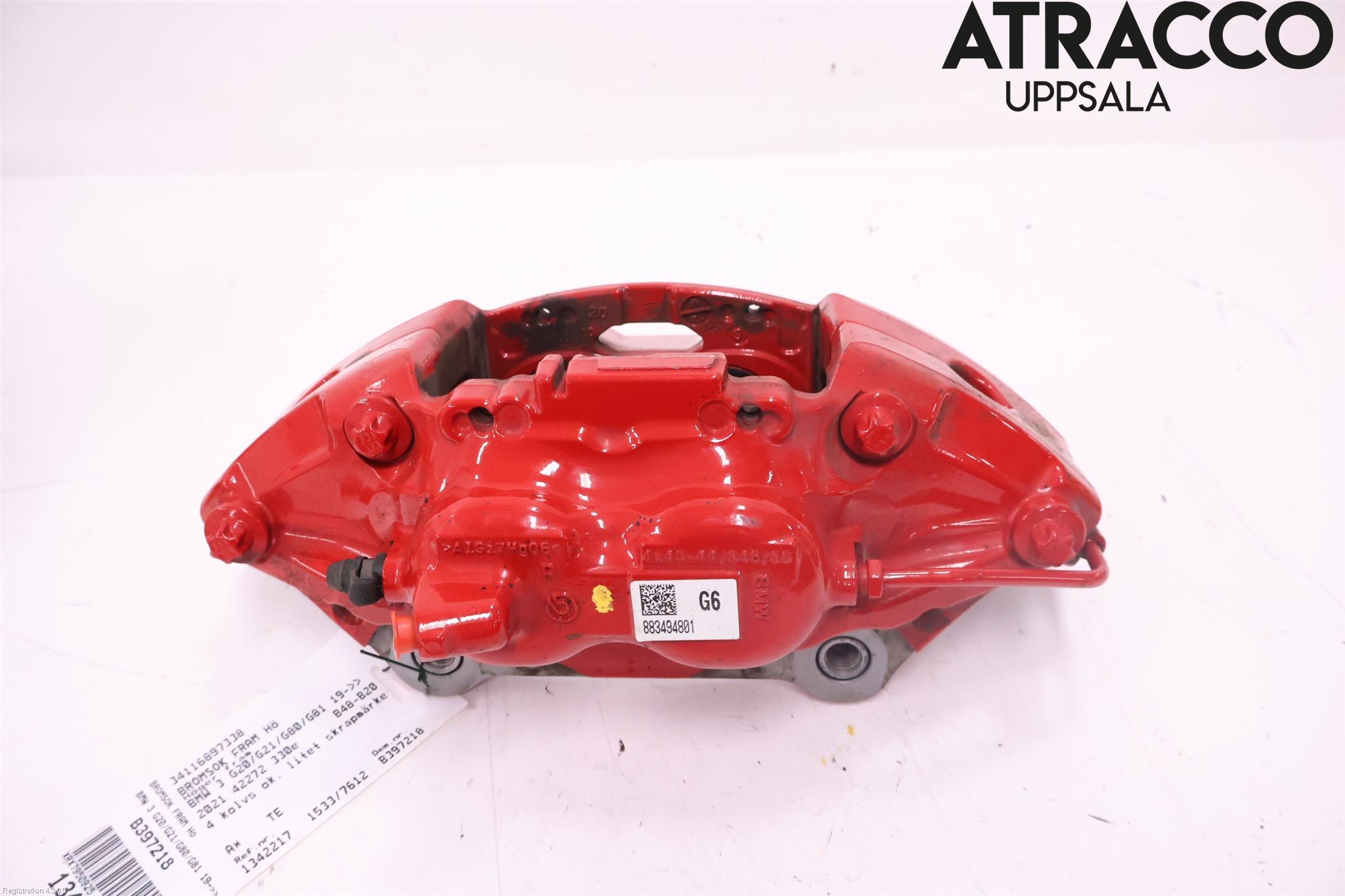 BMW 3 G20/G21/G80/G81 19- Bromsok Fram Höger