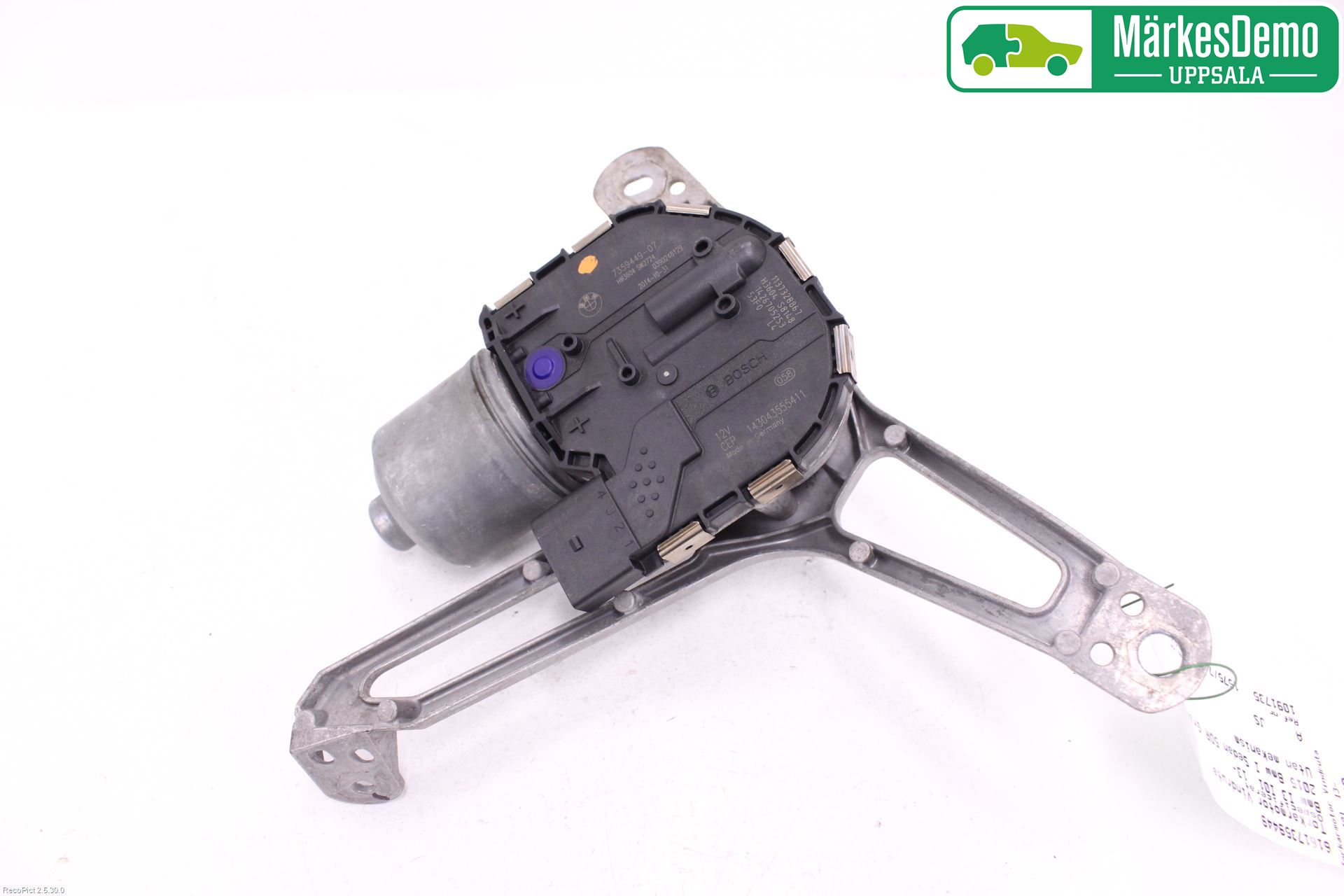 BMW i3 I01 13-22 Torkarmotor Vindruta
