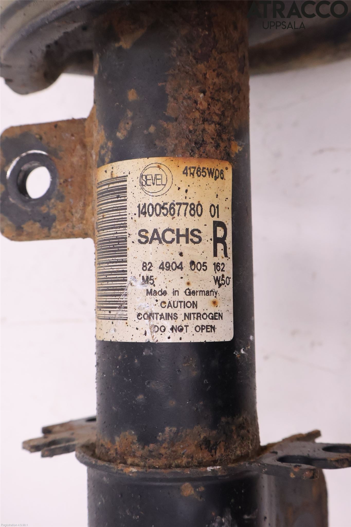 Citroen JUMPY 07-16 Fjäderben Fram Höger