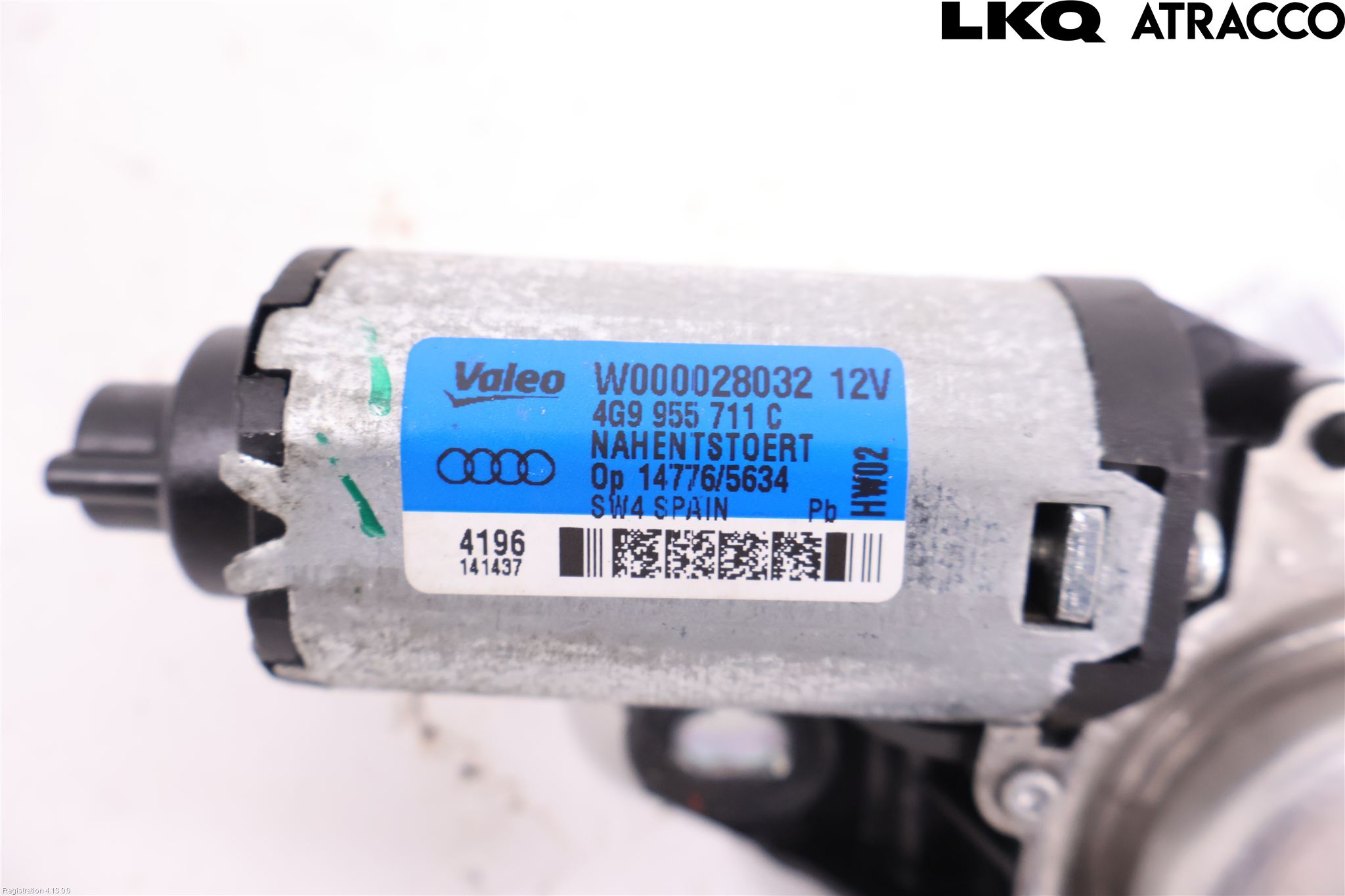 Audi A6/S6 4G 11-18 Torkarmotor Baklucka