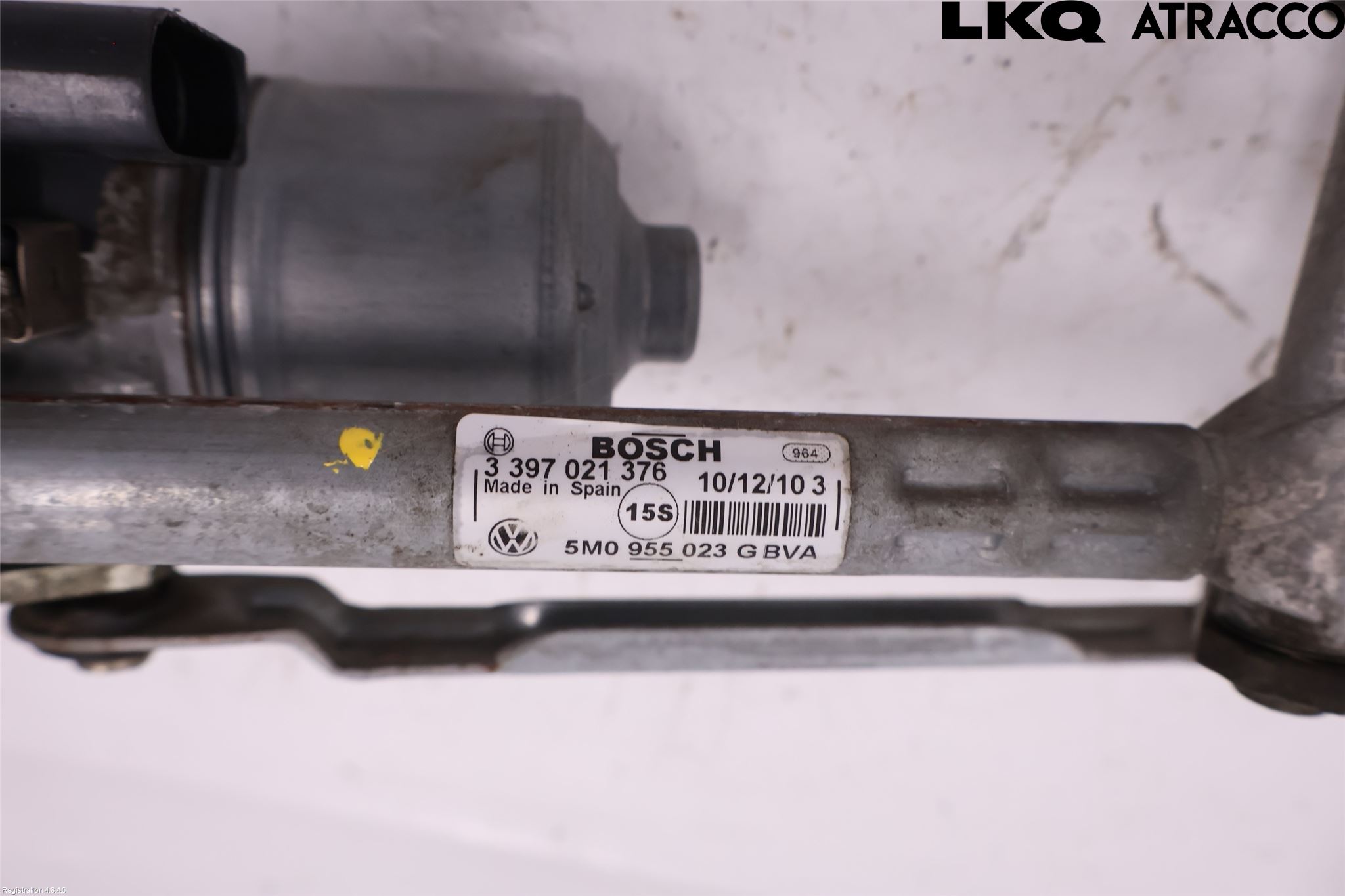 Volkswagen VW GOLF PLUS/CROSS GOLF 04-14 Torkarmotor Vindruta