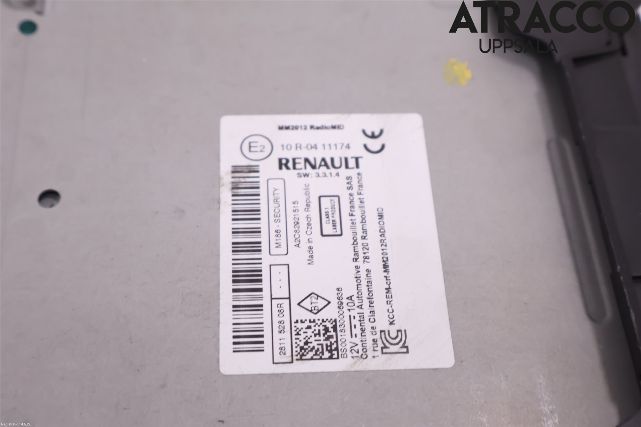 Renault KANGOO II 15-21 Cd Radio - Multimediapanel