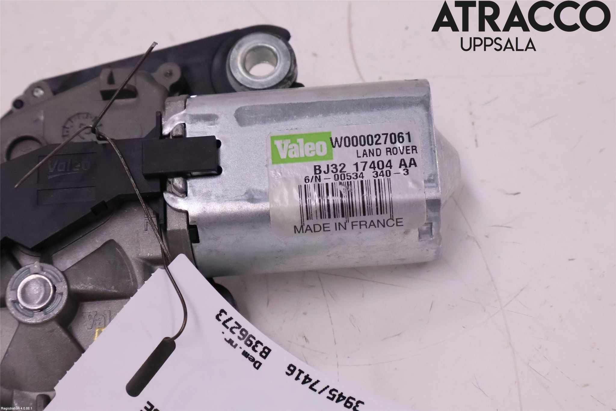 Landrover LAND ROVER RANGE ROVER EVOQUE (L538) 11-18 Torkarmotor Baklucka