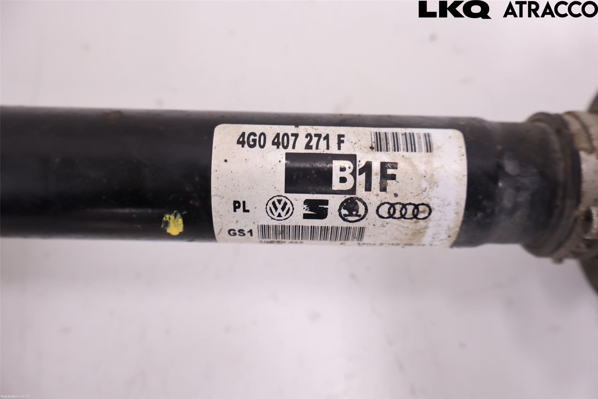 Audi A6 ALLROAD 12-18 Drivaxel Fram Vänster