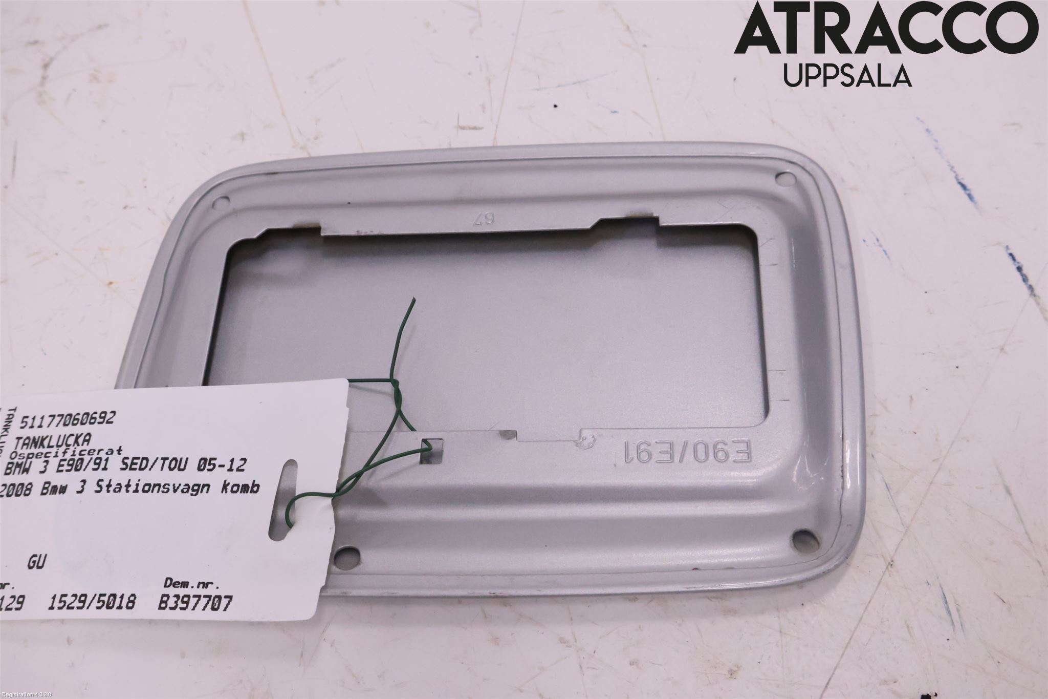 BMW 3 E90/91 SED/TOU 05-12 Tanklucka