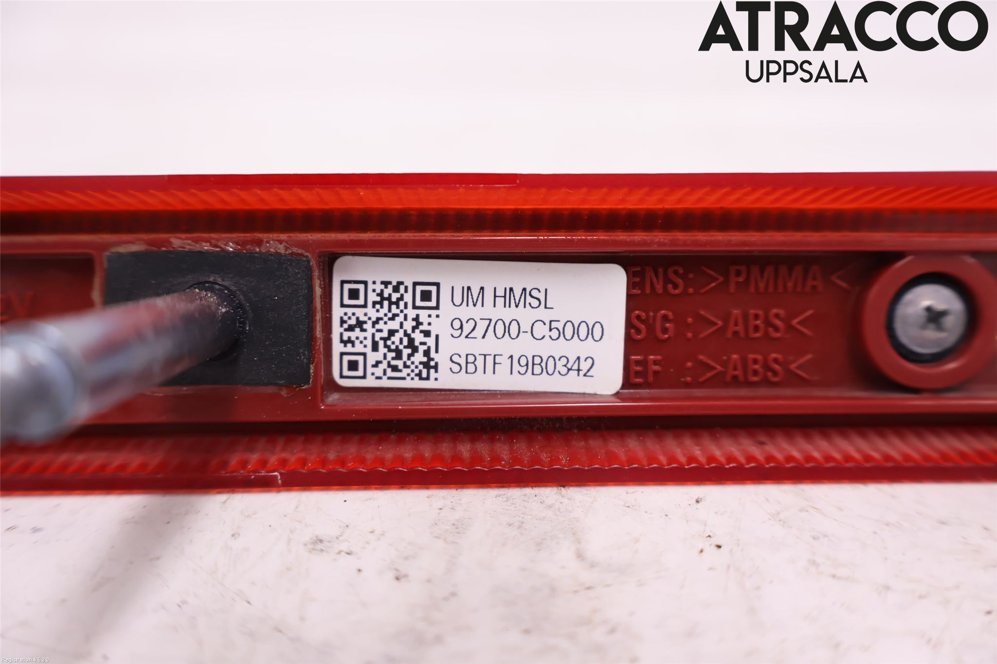 Kia SORENTO 15-20 Bromsljus Bakruta