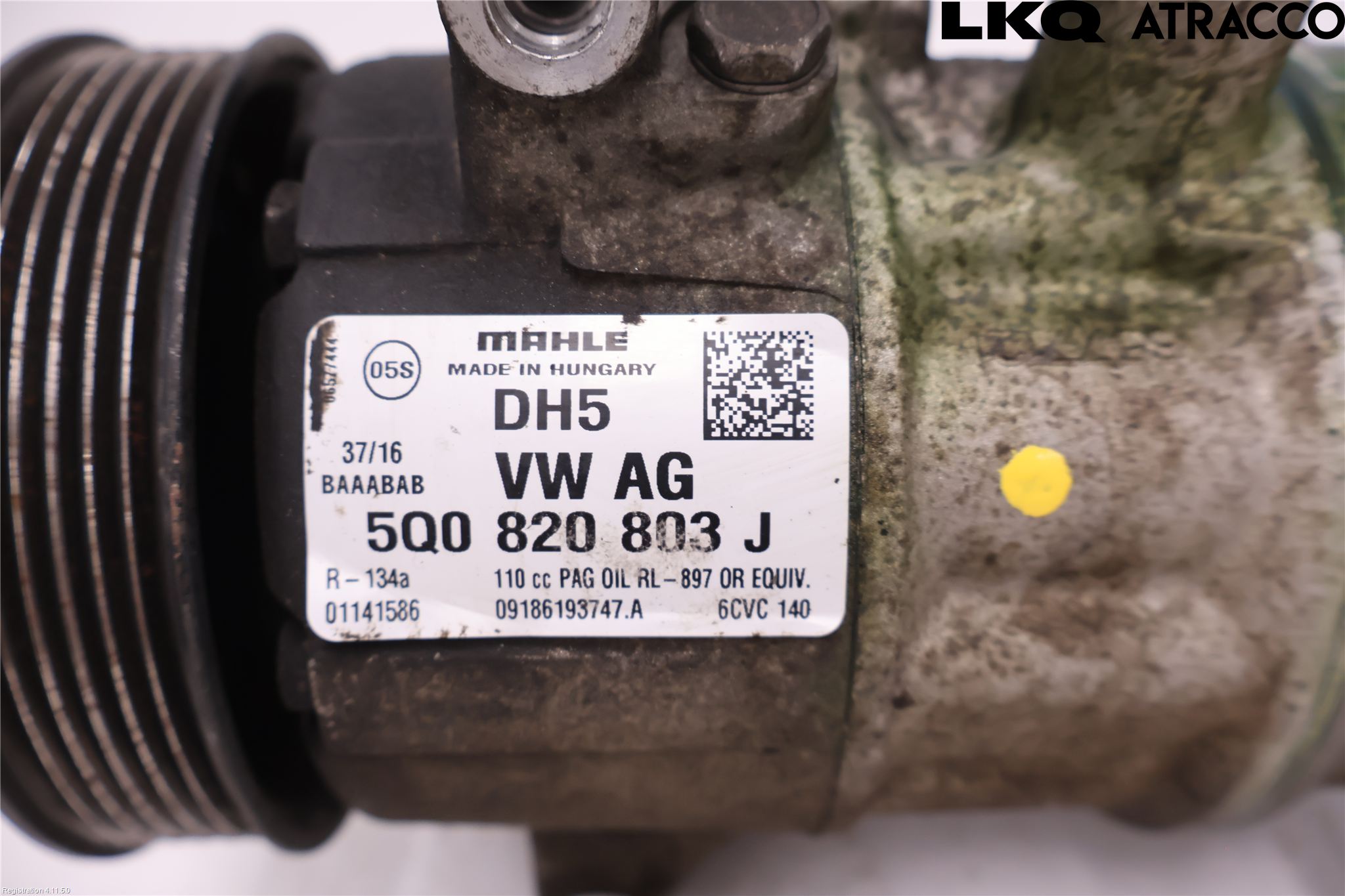 Volkswagen VW CADDY 16-20 Ac Kompressor