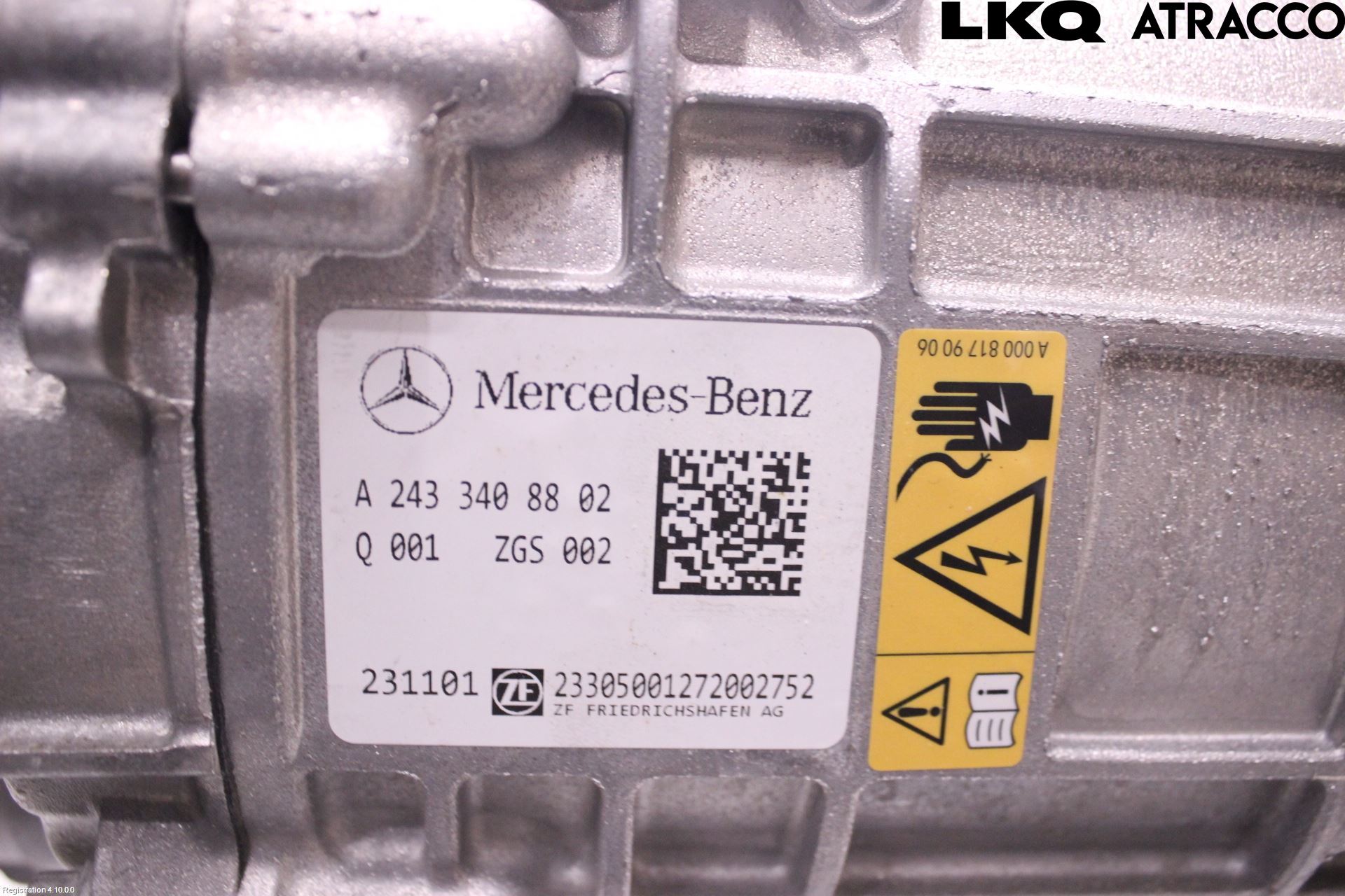 Mercedes-Benz MB EQB (X243) 22- Motor Elektrisk Bak