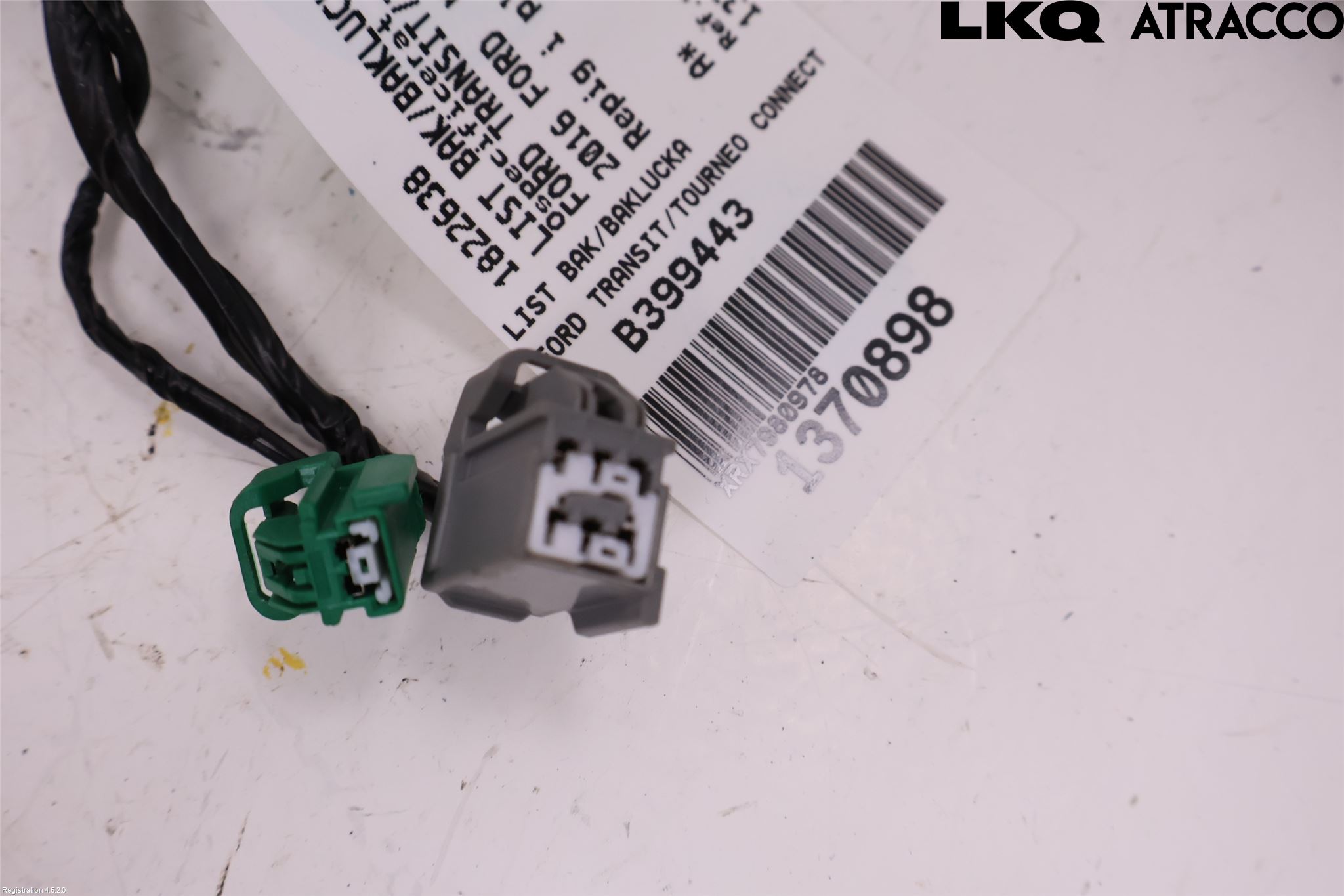 Ford TRANSIT/TOURNEO CONNECT 13-22 List Bak-Baklucka