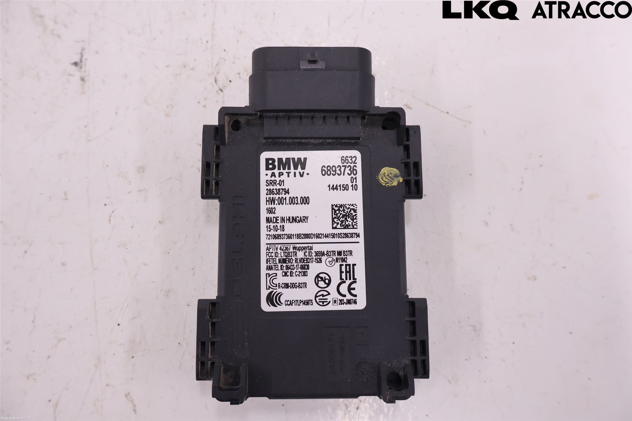 BMW 5 G30/G31/F90 17-23 Sensor Aktivt Kollisionsskydd