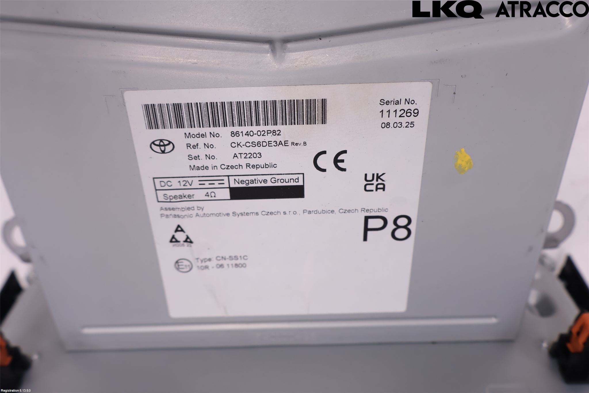 Toyota COROLLA 19- Cd Radio - Multimediapanel