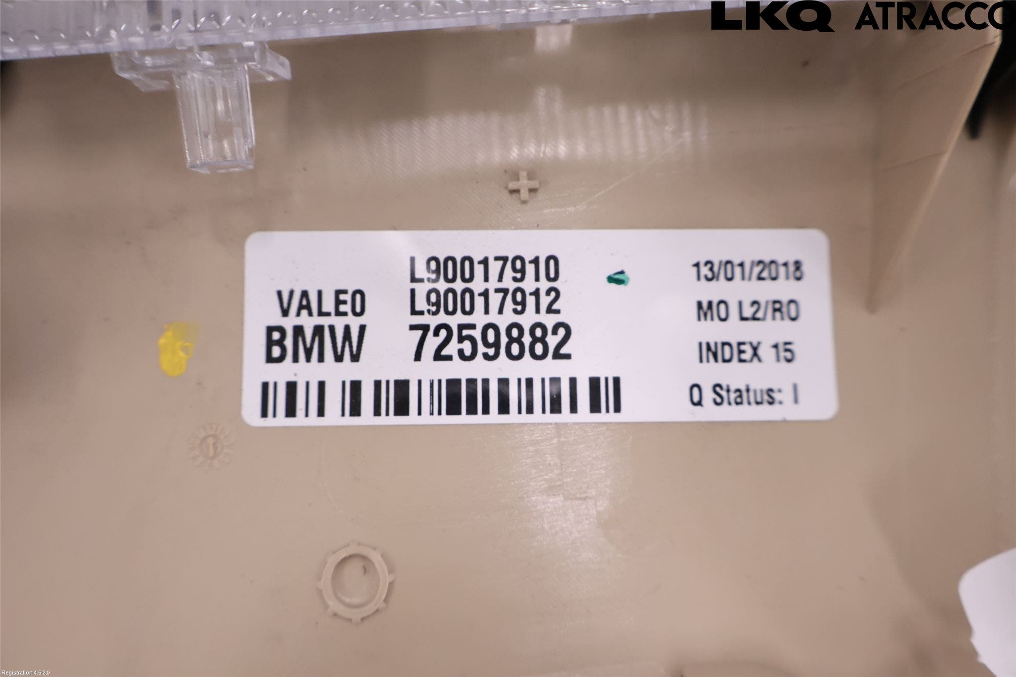 BMW 3 F30/F31/F80 12-19 Bromsljus Bakruta