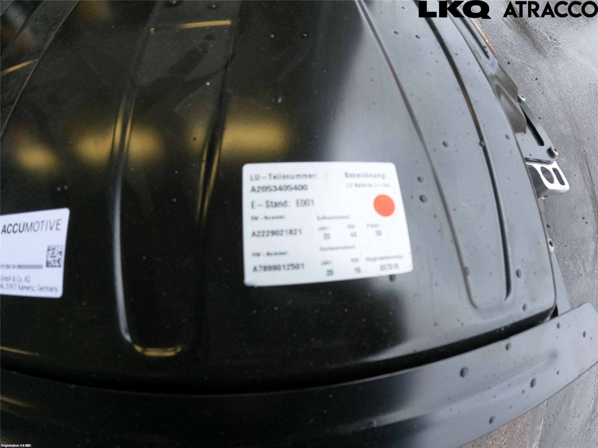 Mercedes-Benz MB C-KLASS (W205) 14-21 Batteri Högspänning