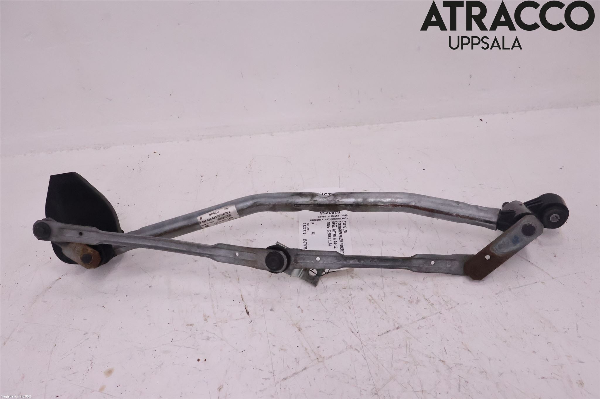 Opel ASTRA H 04-12 Torkarmekanism Vindruta