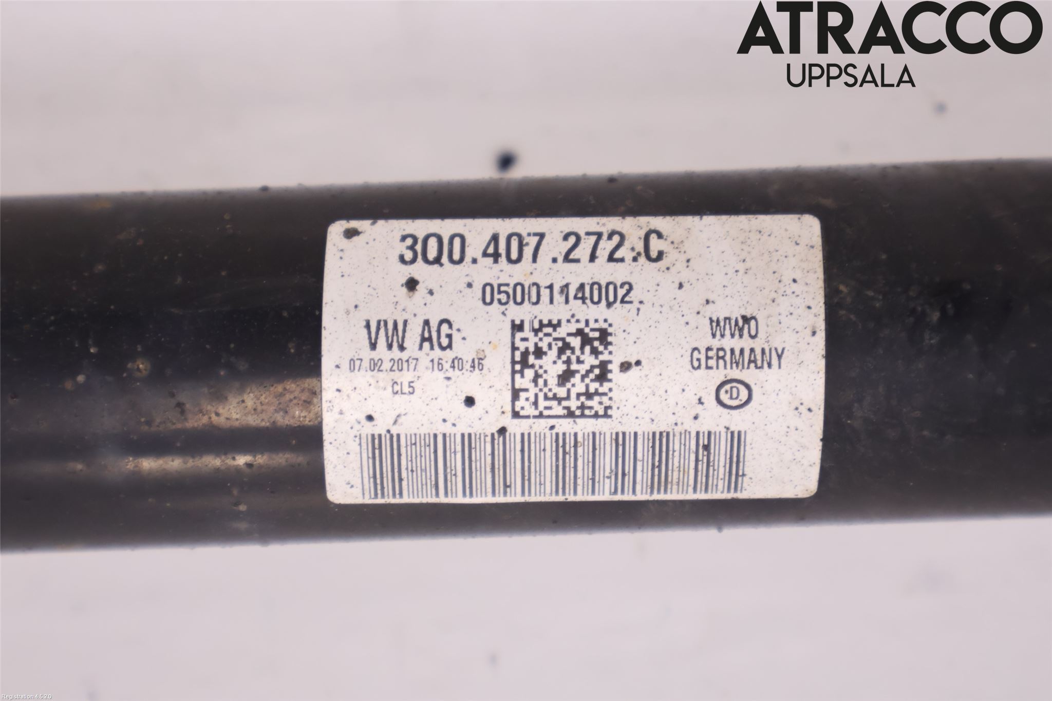 Volkswagen VW PASSAT 15-19 Drivaxel Fram Höger