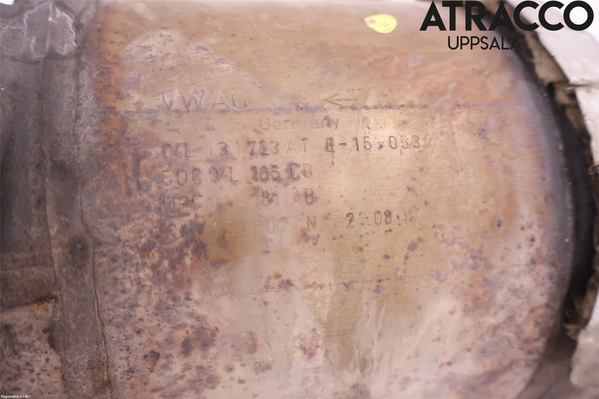 Volkswagen VW PASSAT 15-19 Avgas Partikelfilter