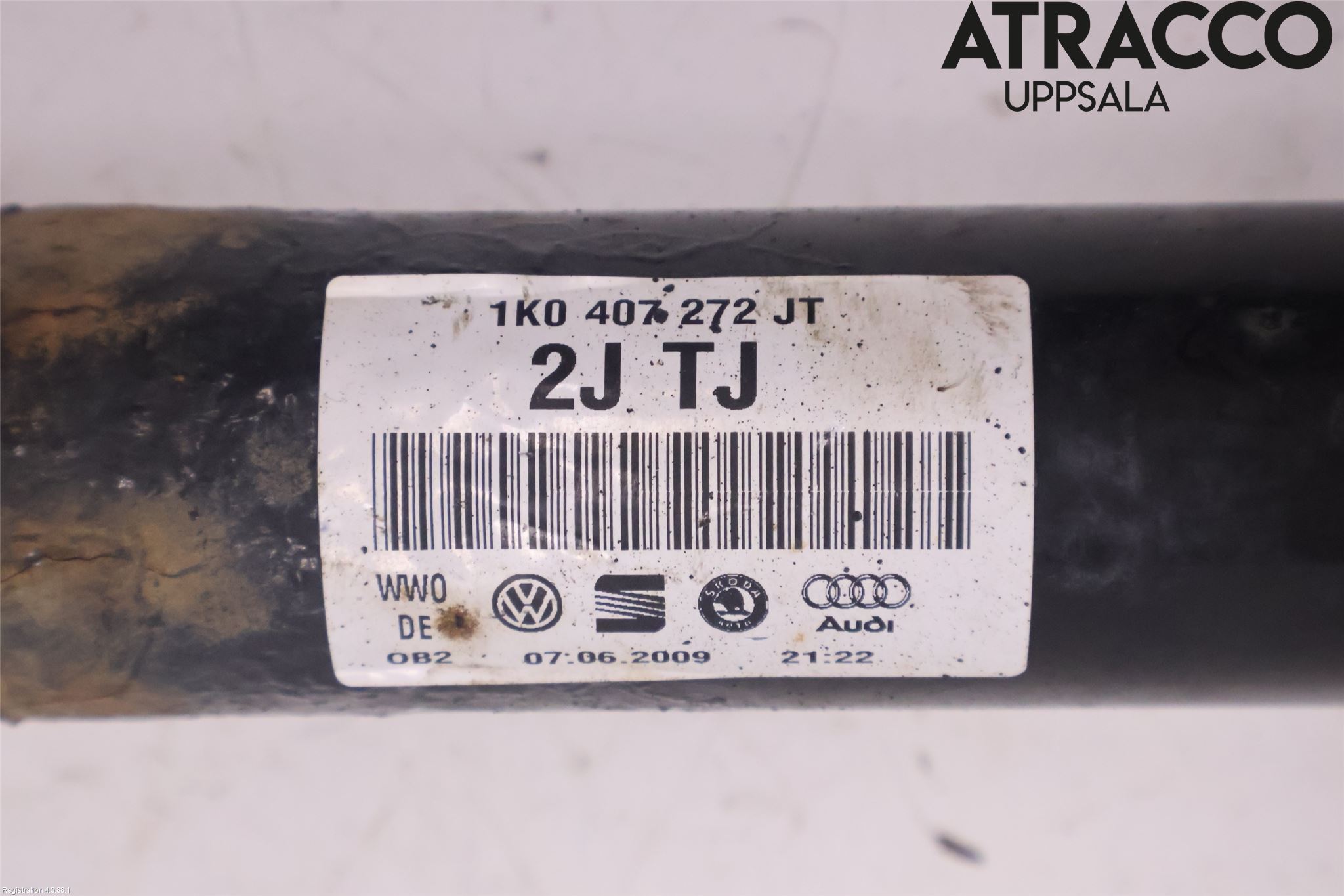 Volkswagen VW GOLF VI 09-13 Drivaxel Fram Höger