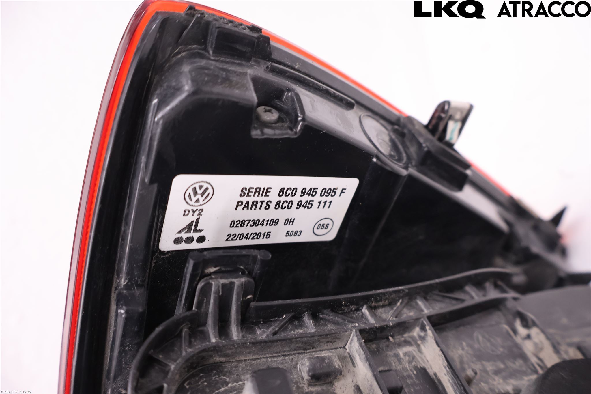 Volkswagen VW POLO 10-17 Bakljus Vänster