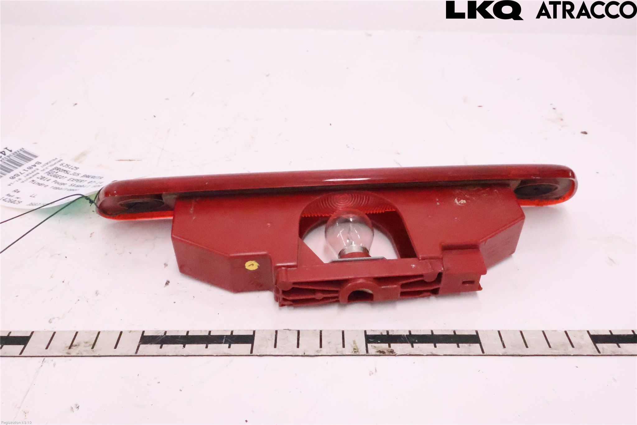 Peugeot EXPERT 07-14 Bromsljus Bakruta