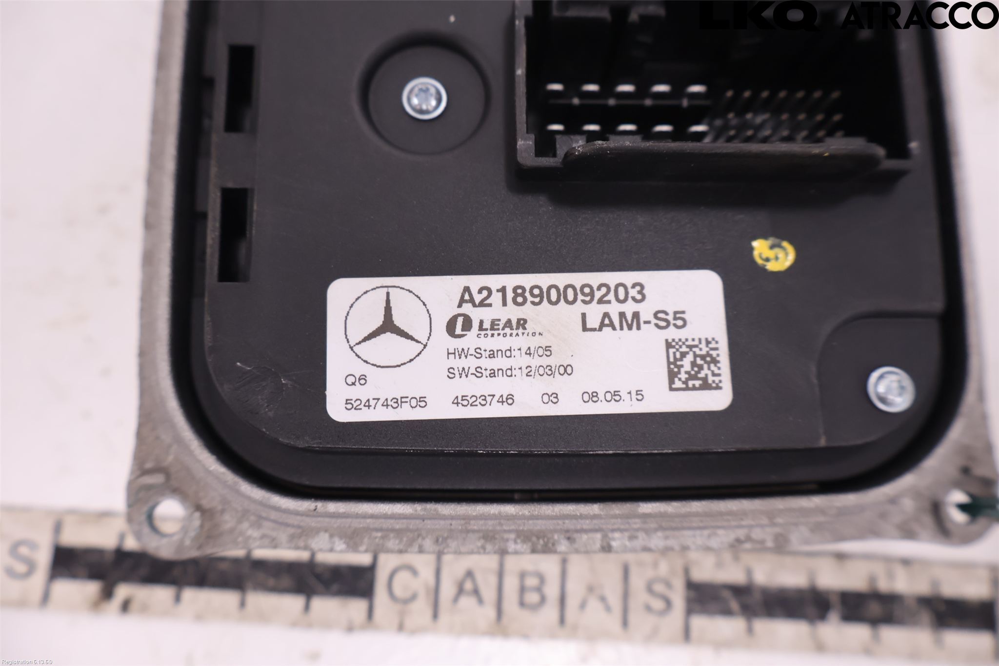 Mercedes-Benz MB ML/GLE-KLASS (W166) 12-18 Styrenhet Strålkastare