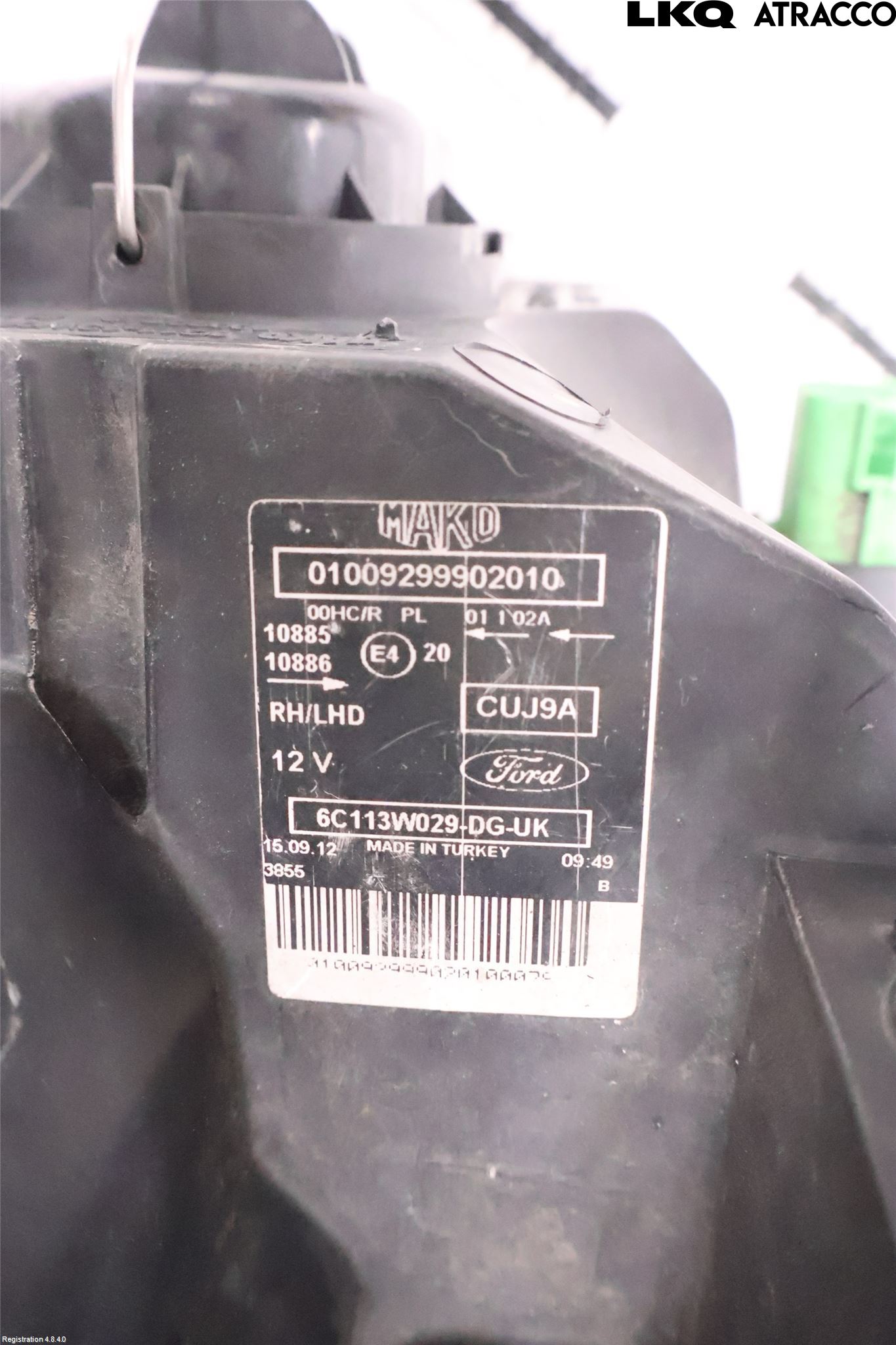 Ford TRANSIT    06-13 Strålkastare Höger