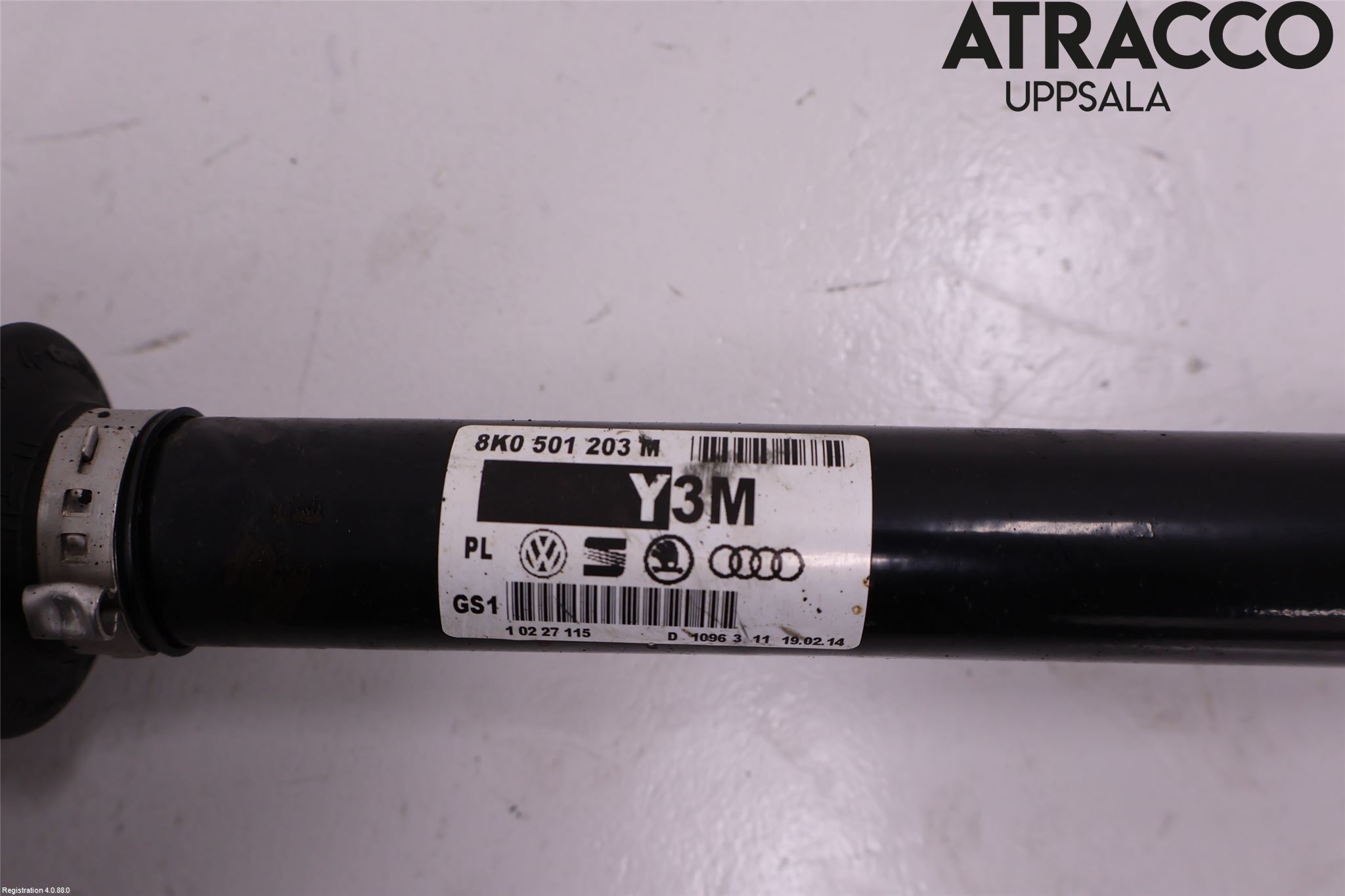Audi A4 ALLROAD 09-16 Drivaxel Bak Höger