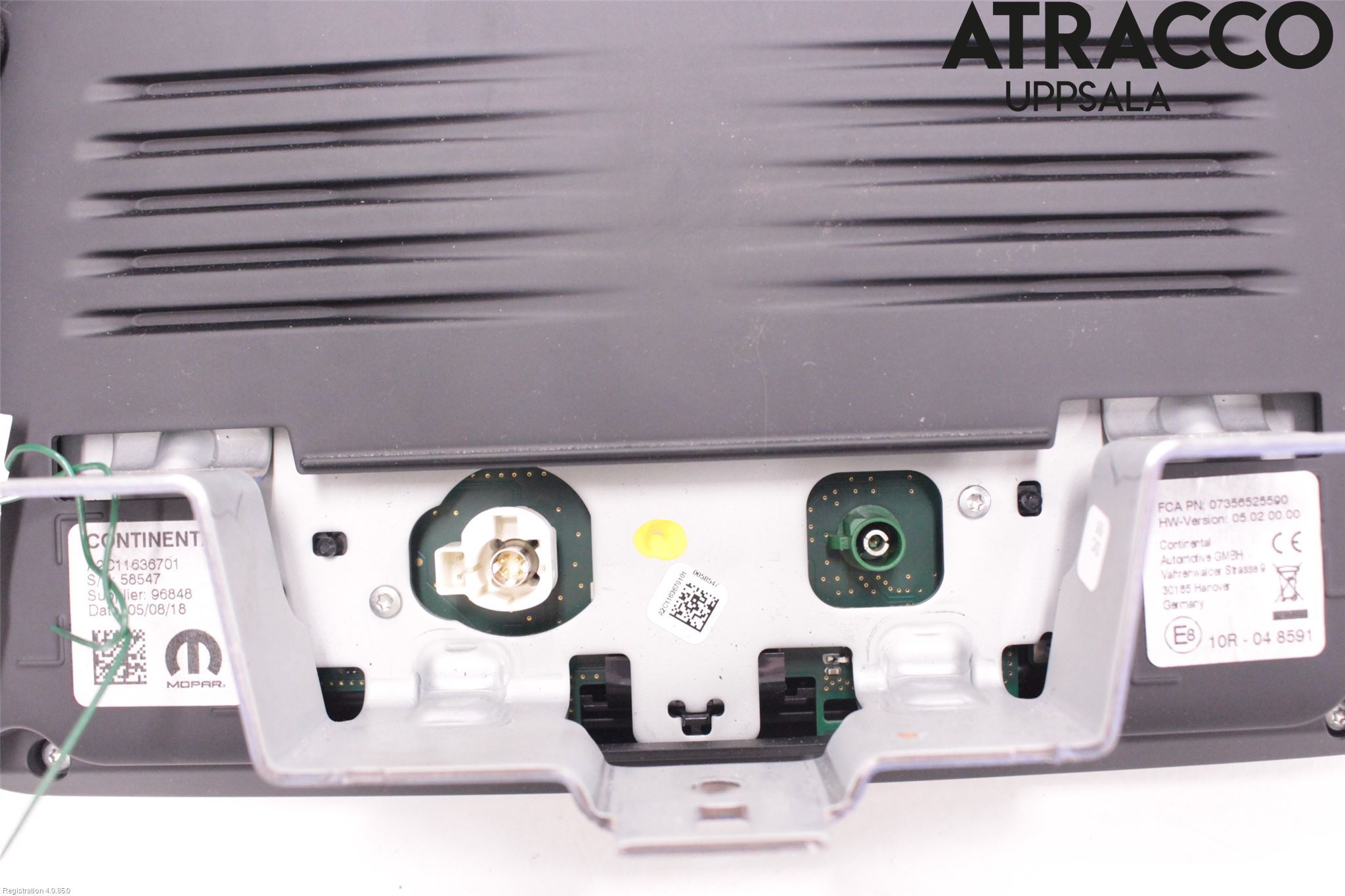 Fiat TIPO/CROSS 16- Bildskärm