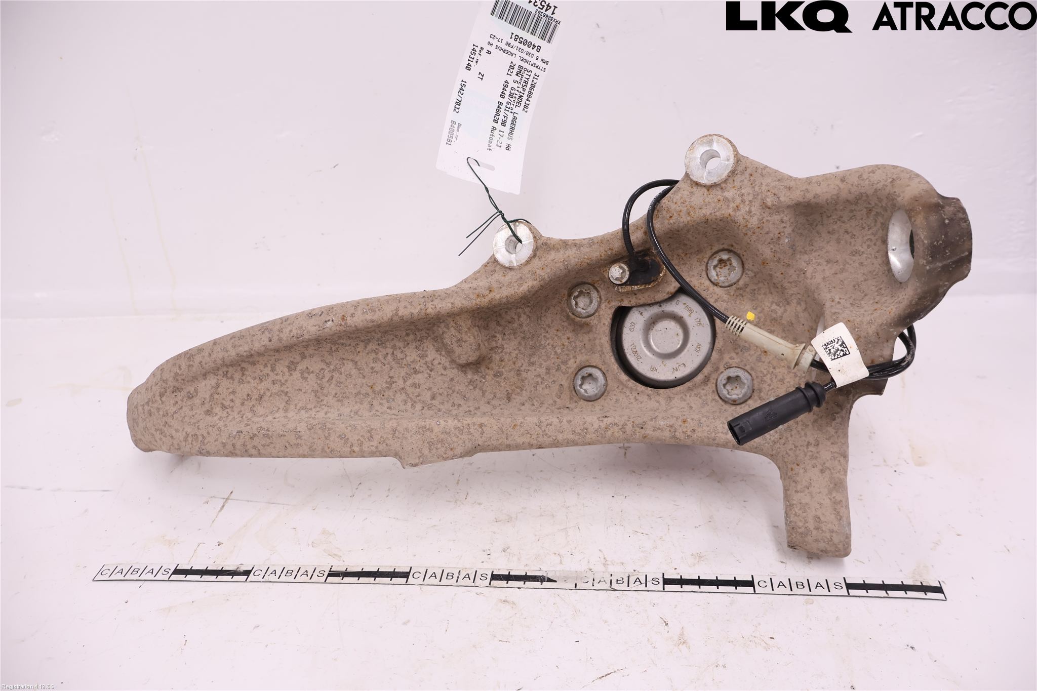 BMW 5 G30/G31/F90 17-23 Styrspindel Lagerhus Hö