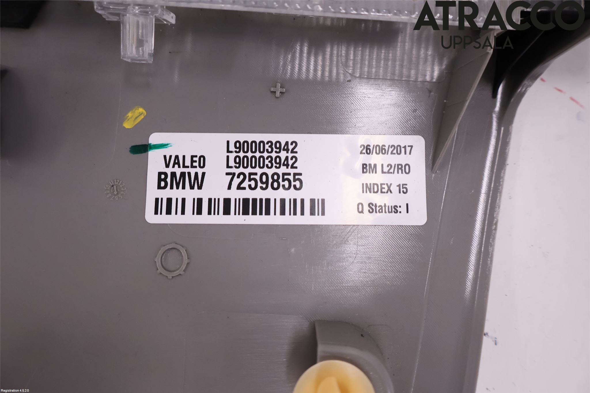BMW 3 F30/F31/F80 12-19 Bromsljus Bakruta