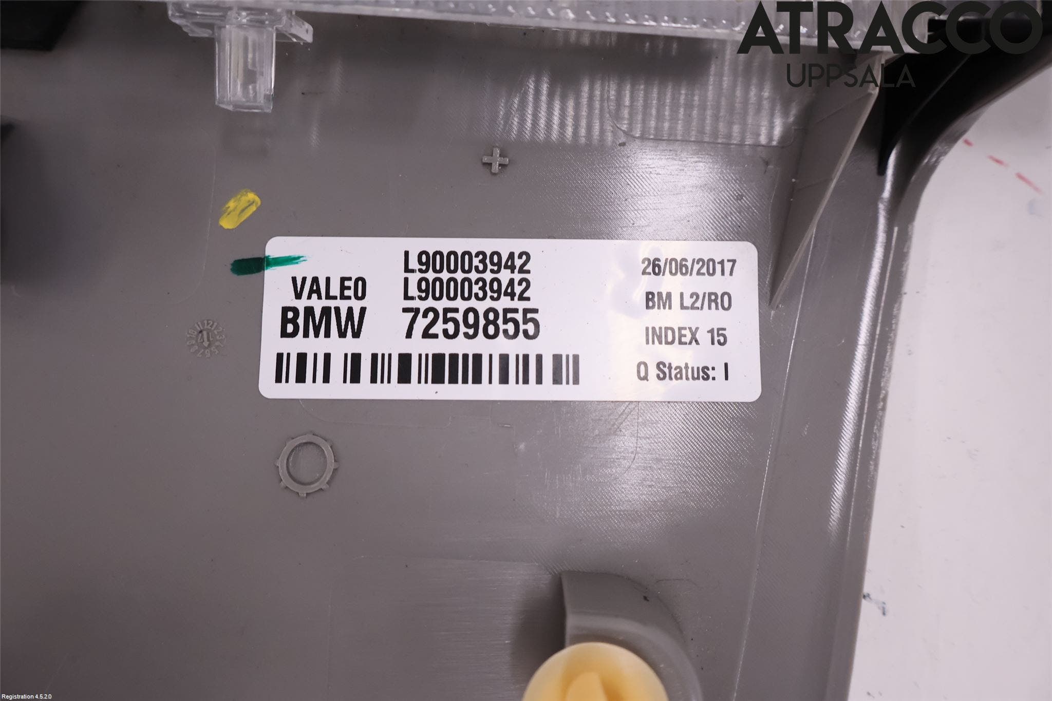 BMW 3 F30/F31/F80 12-19 Bromsljus Bakruta