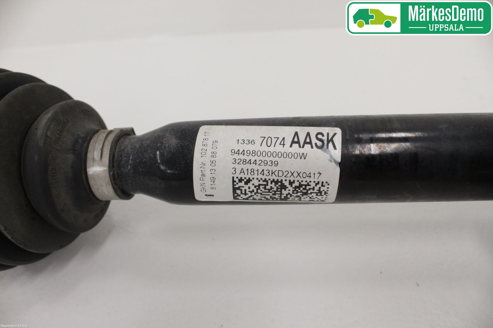 Opel ASTRA K 16-22 Drivaxel Fram Höger
