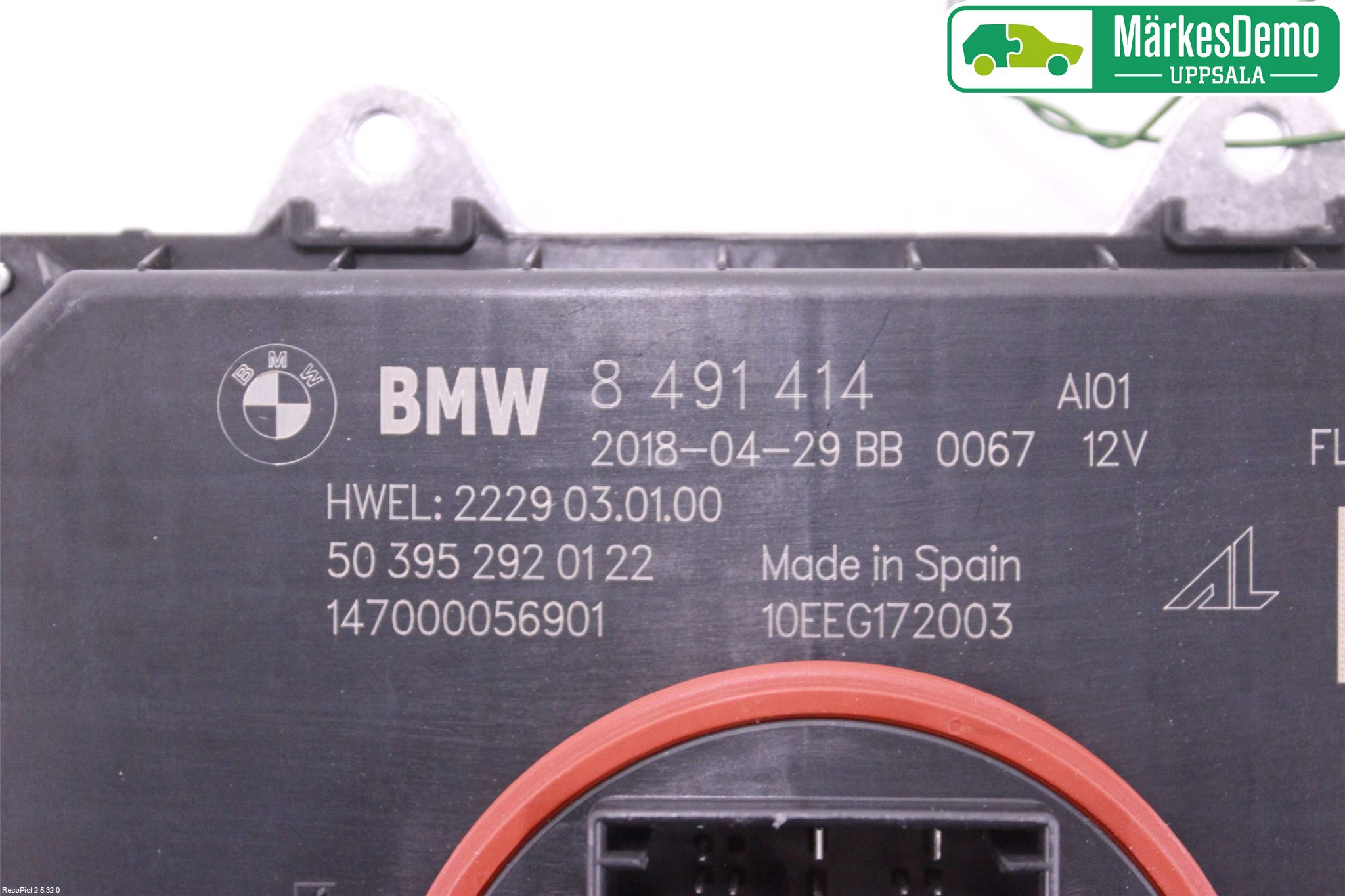 BMW 5 G30/G31/F90 17-23 Styrenhet Strålkastare