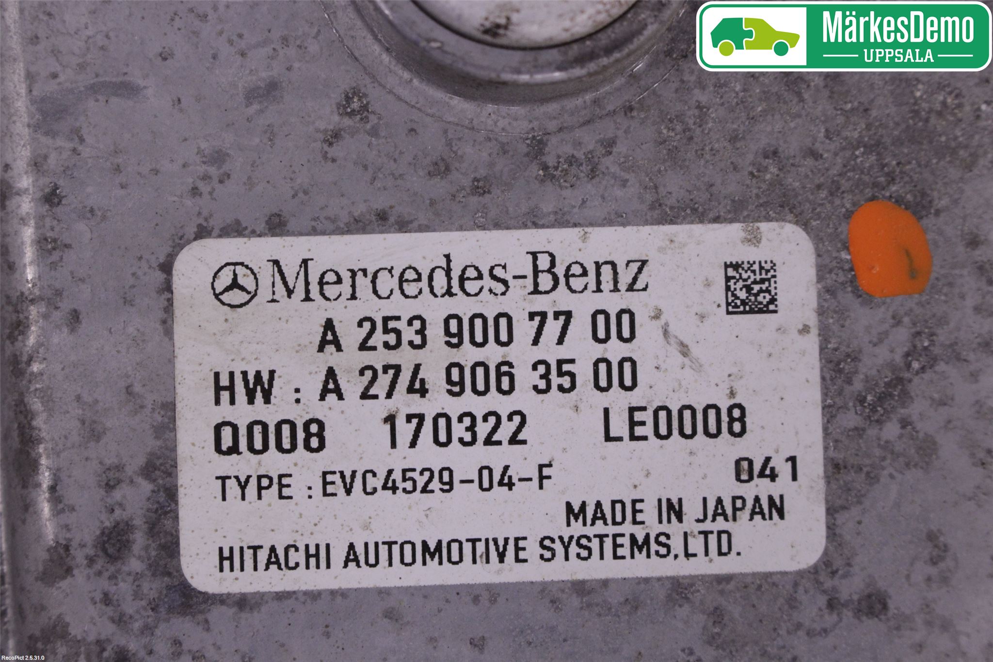 Mercedes-Benz MB GLC-KLASS (X253/C253) 15-22 Styrenhet Växlingsenhet