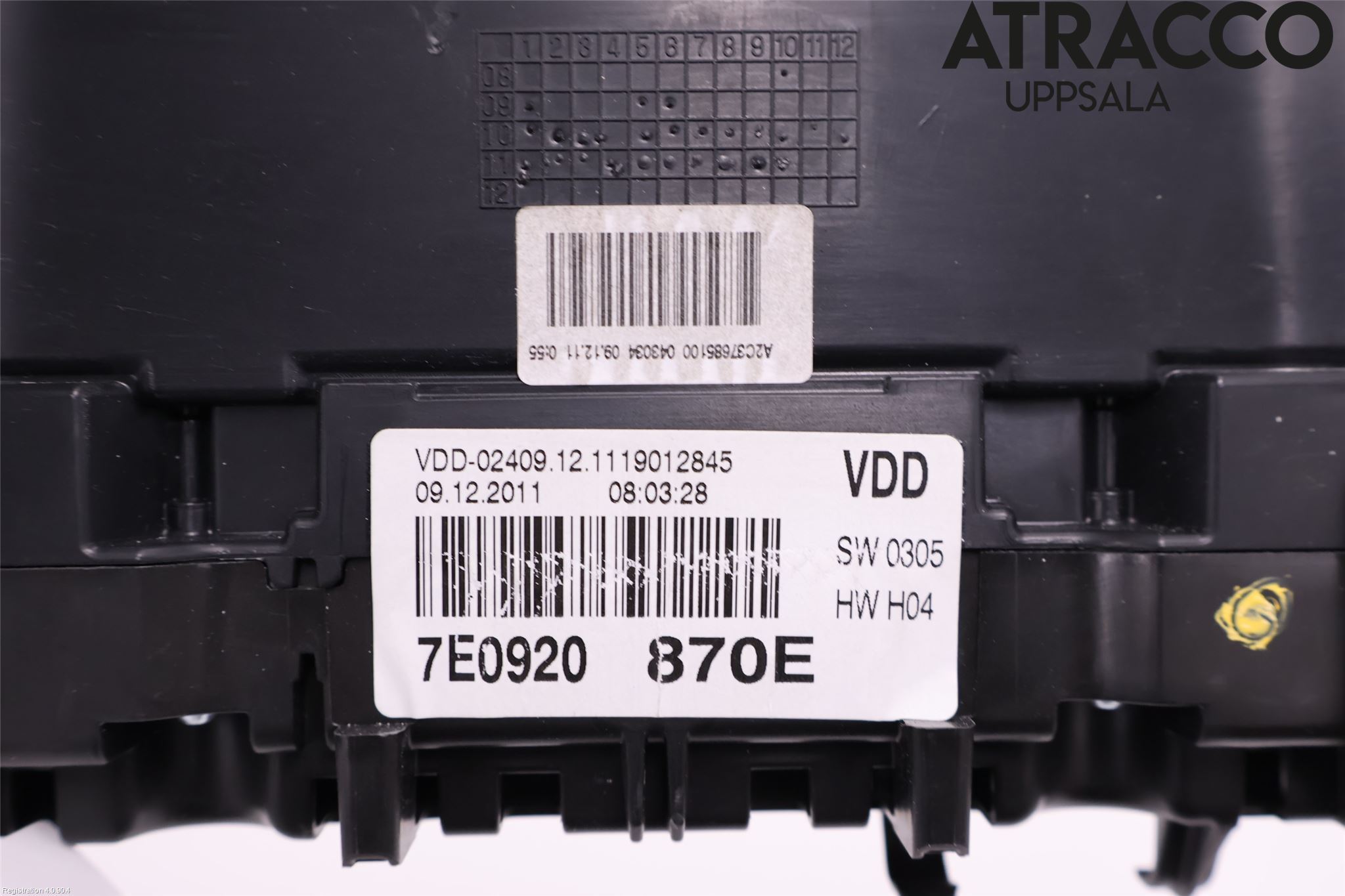 Volkswagen VW TRANSP/CARAVELLE (T5) 04-15 Instrument Komb