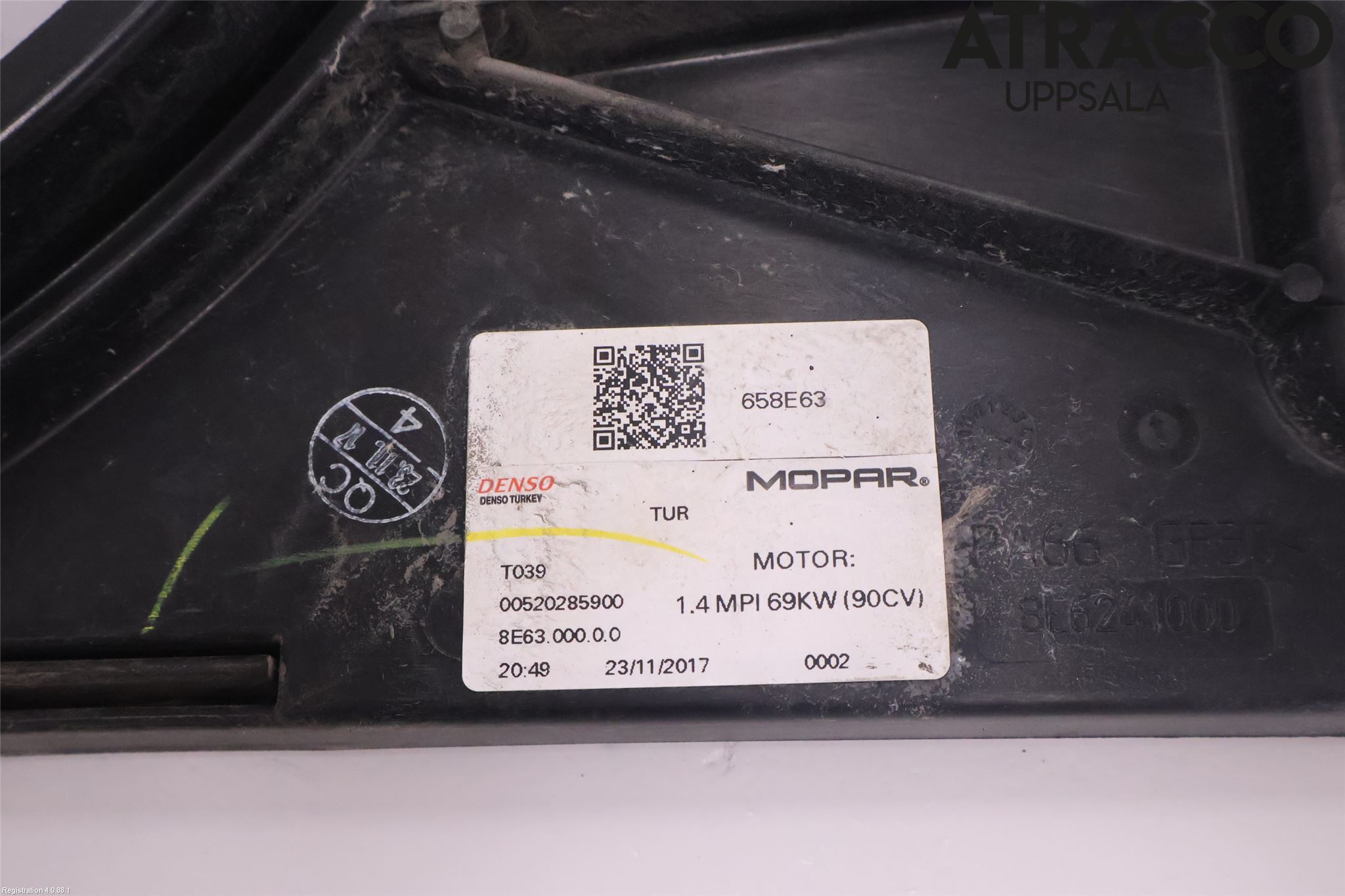 Opel COMBO D 12-18 Kylfläkt El