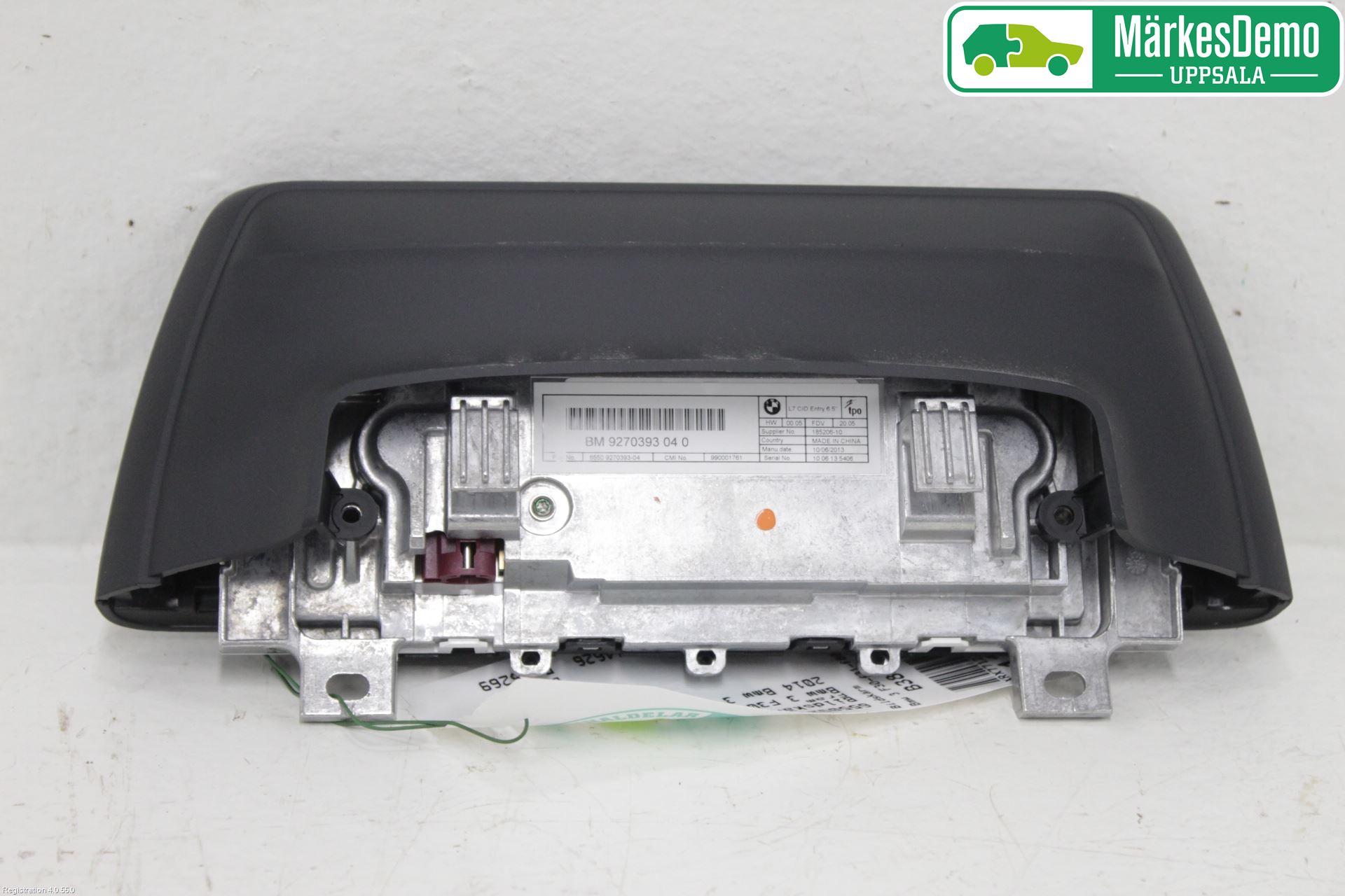 BMW 3 F30/F31/F80 12-19 Bildskärm