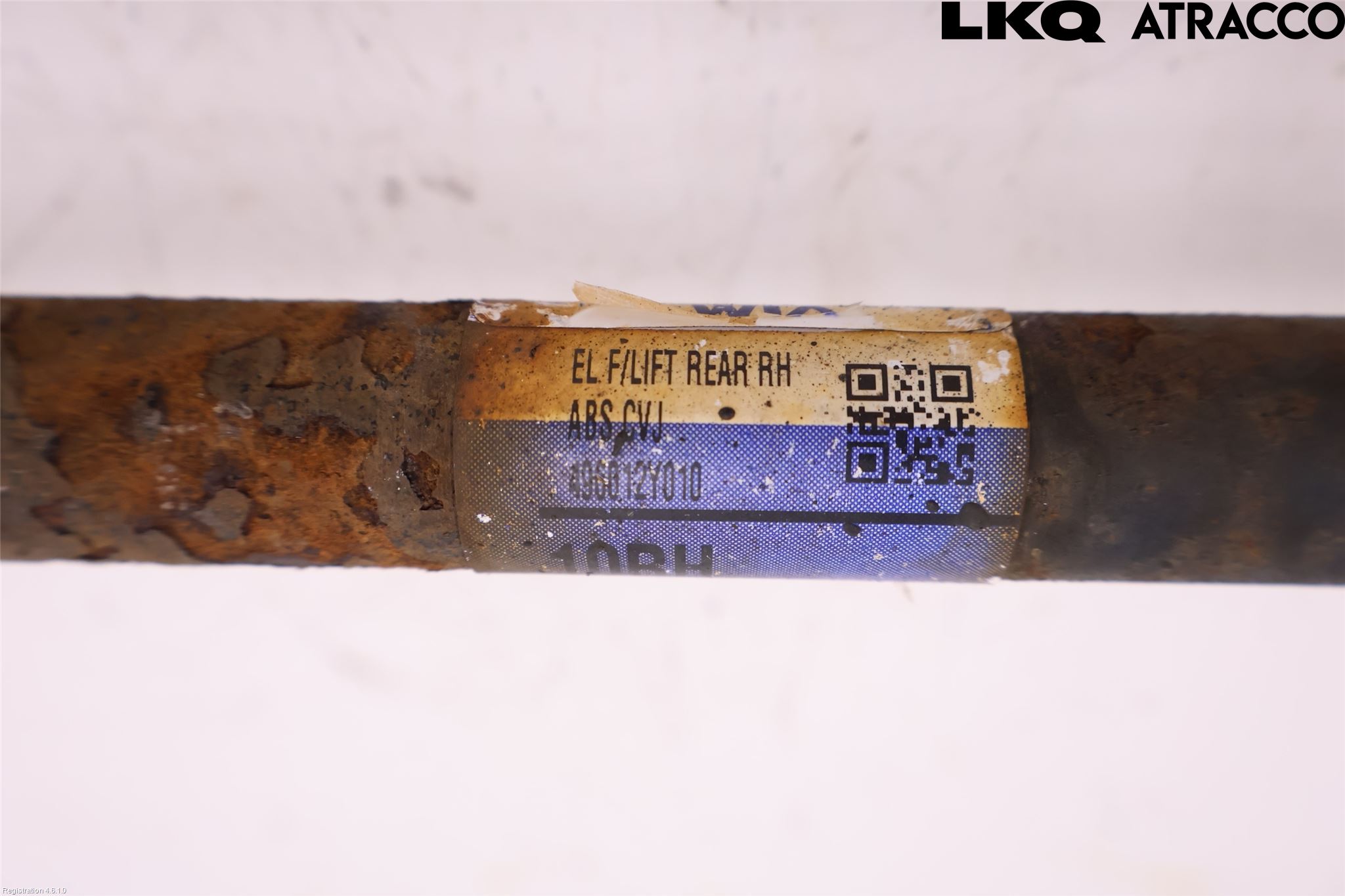 Kia SPORTAGE (SL) 11-15 Drivaxel Bak Höger