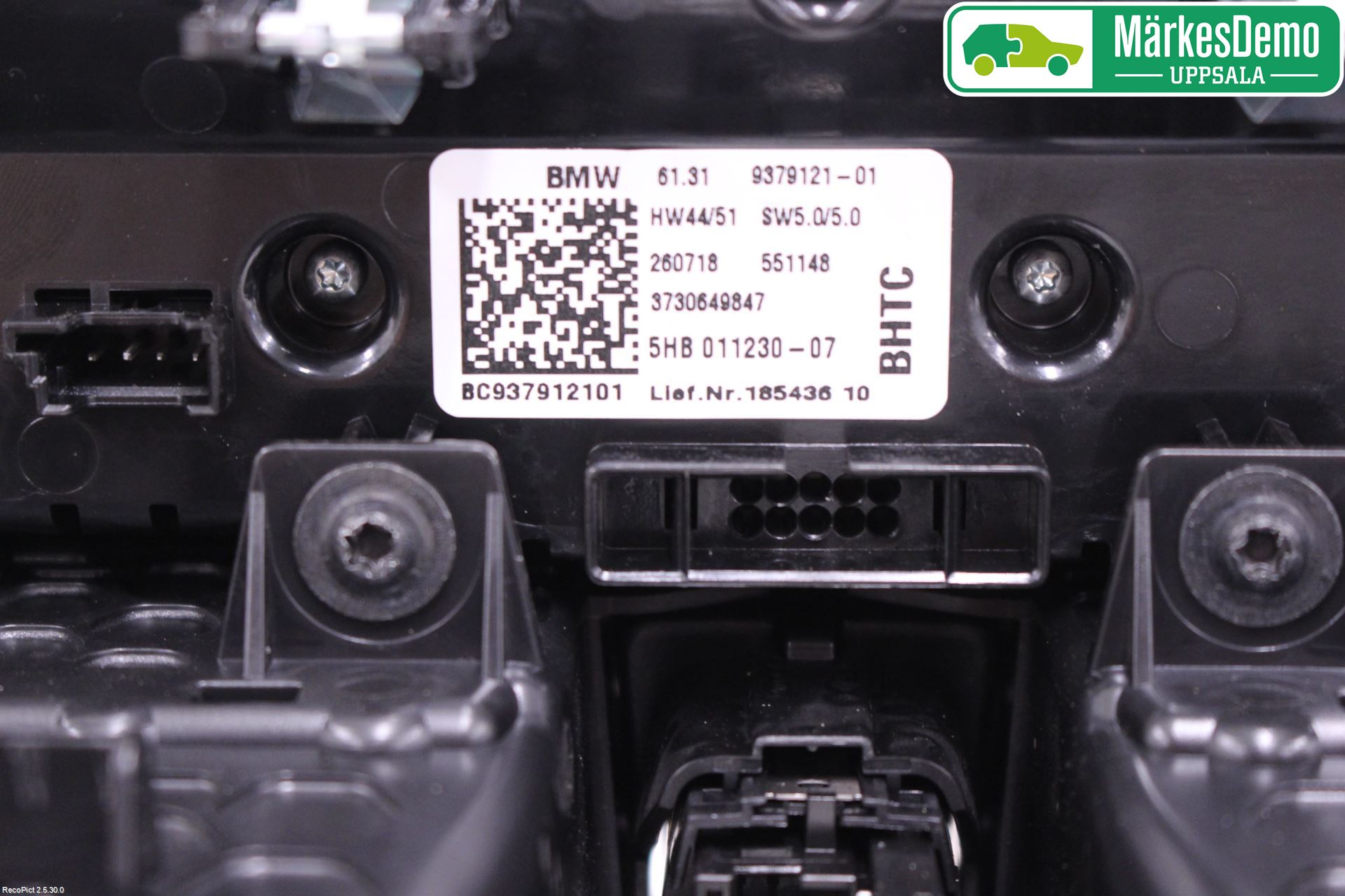 BMW i3 I01 13-22 Ac Styrenhet Ac Manöveren