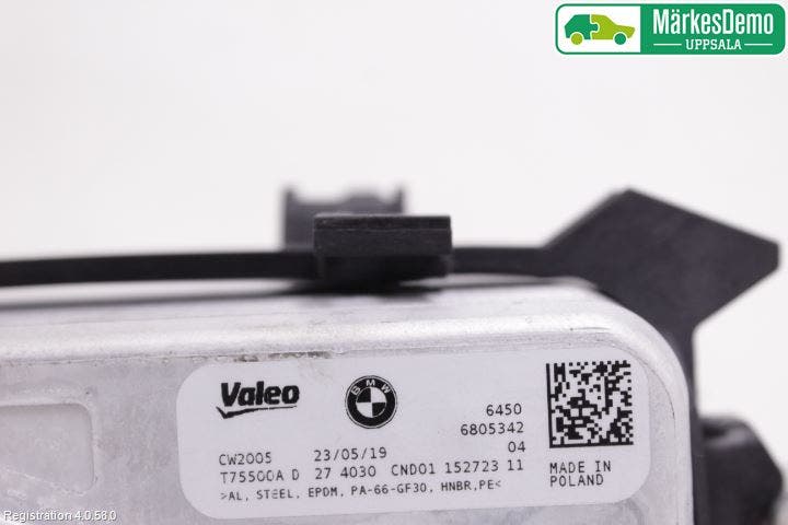 BMW 3 G20/G21/G80/G81 19- Ac Kondensor-Kylare