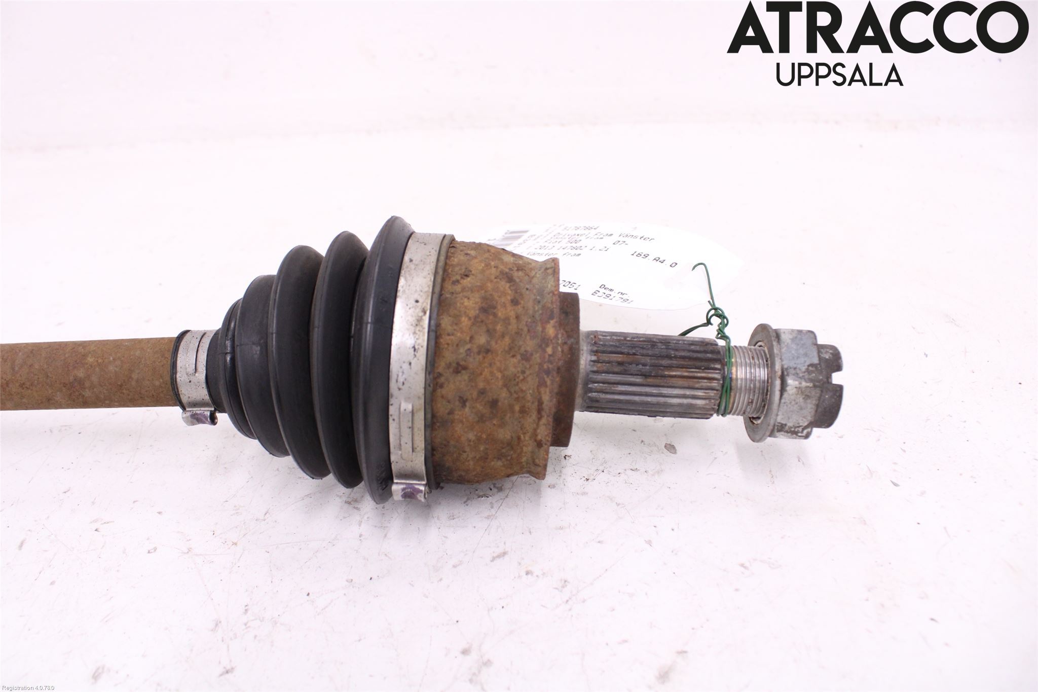 Fiat 500 07- Drivaxel Fram Vänster