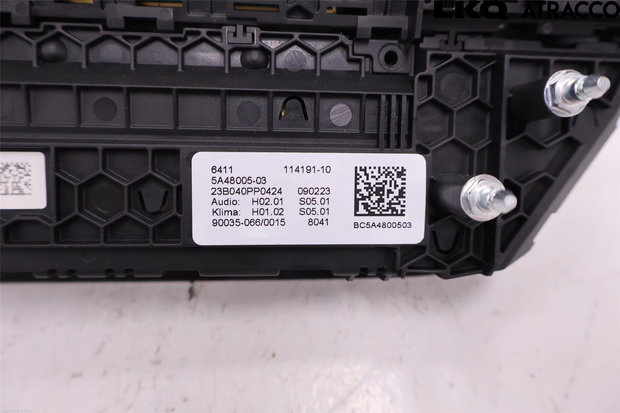 BMW 5 G30/G31/F90 17-23 Ac Styrenhet Ac Manöveren