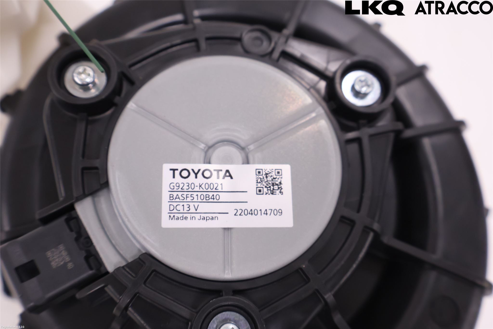 Toyota YARIS XP21 20- Kylfläkt El