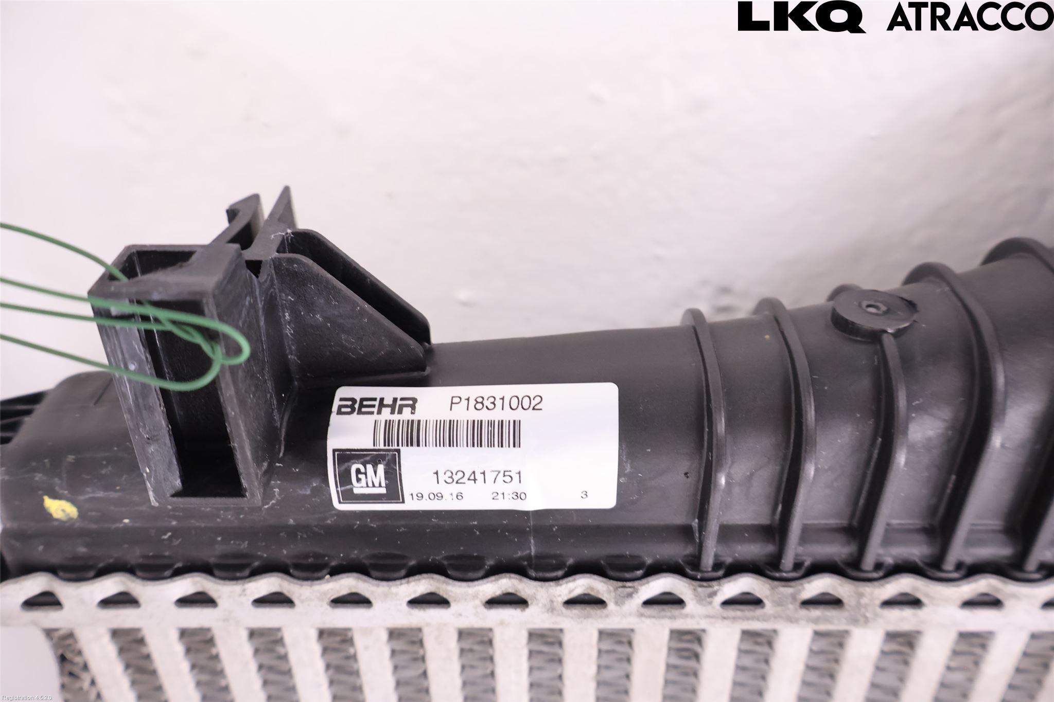 Opel INSIGNIA 09-16 Laddluft-Intercooler Kyl