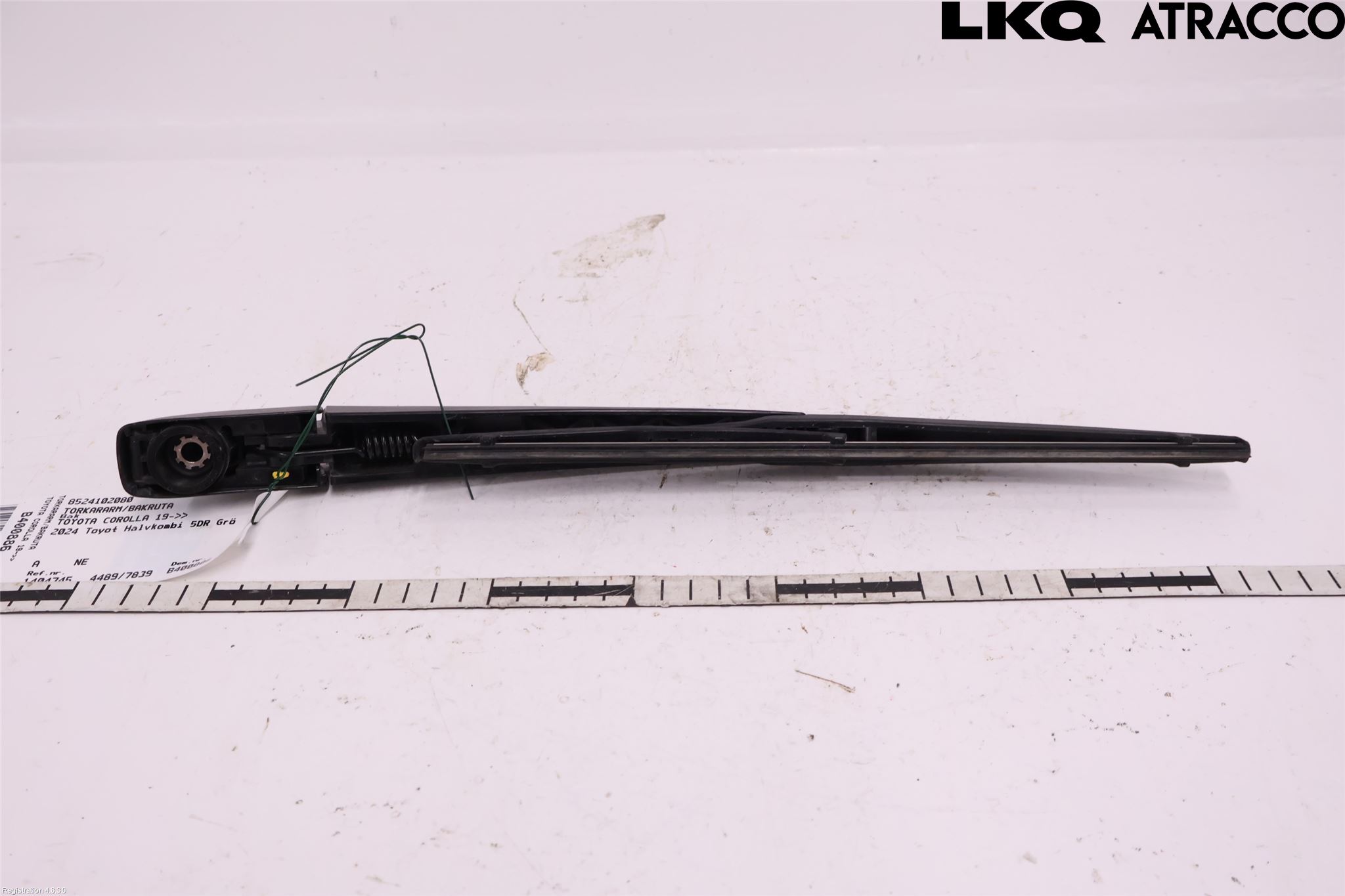 Toyota COROLLA 19- Torkararm-Bakruta