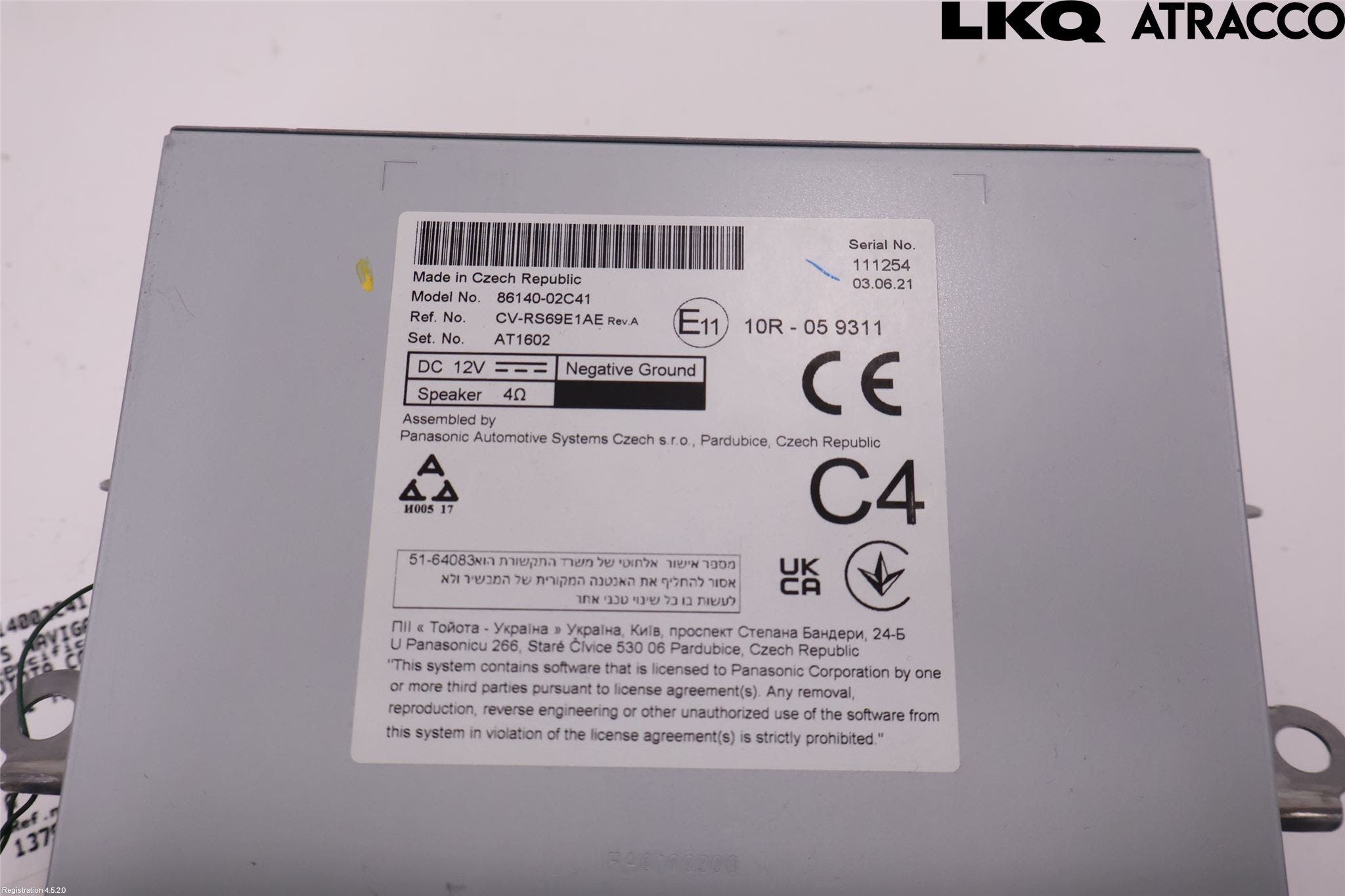 Toyota COROLLA 19- Gps Navigator