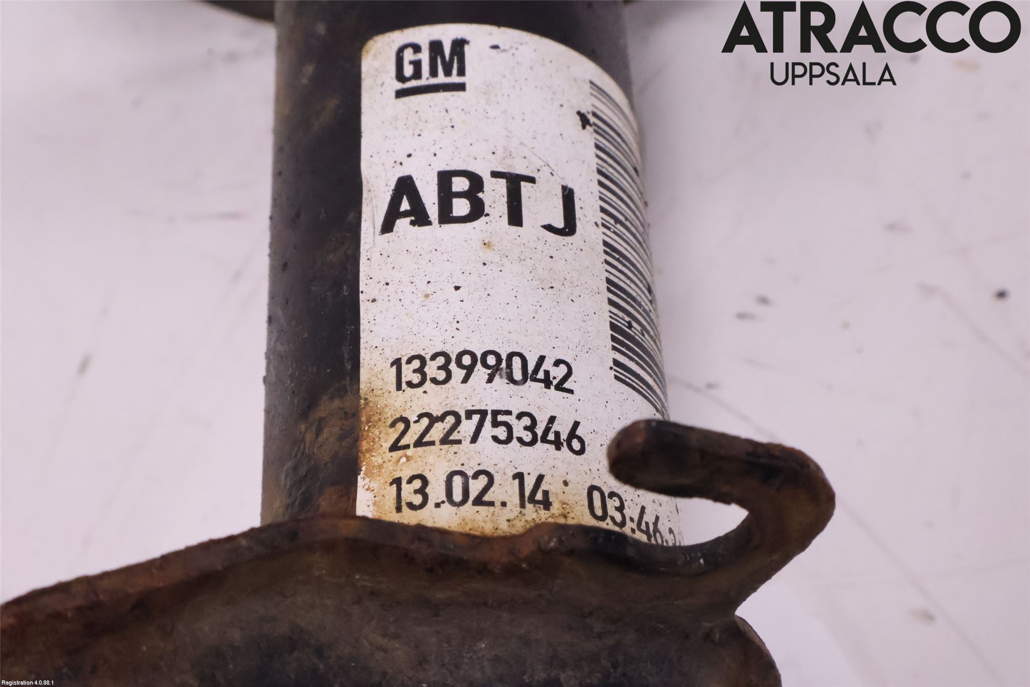 Opel CORSA D 07-14 Fjäderben Fram Höger