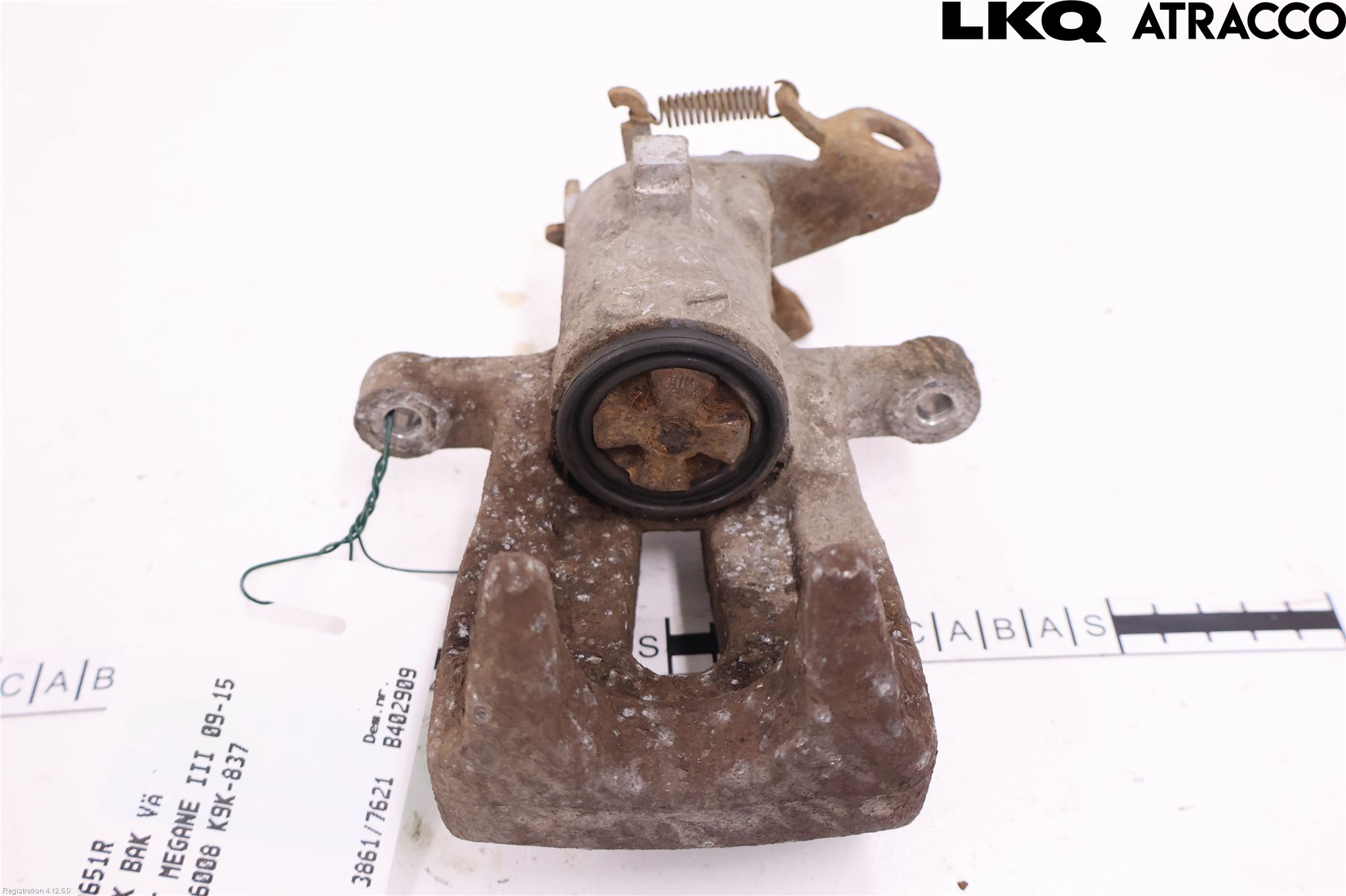 Renault MEGANE III 09-15 Bromsok Bak Vänster